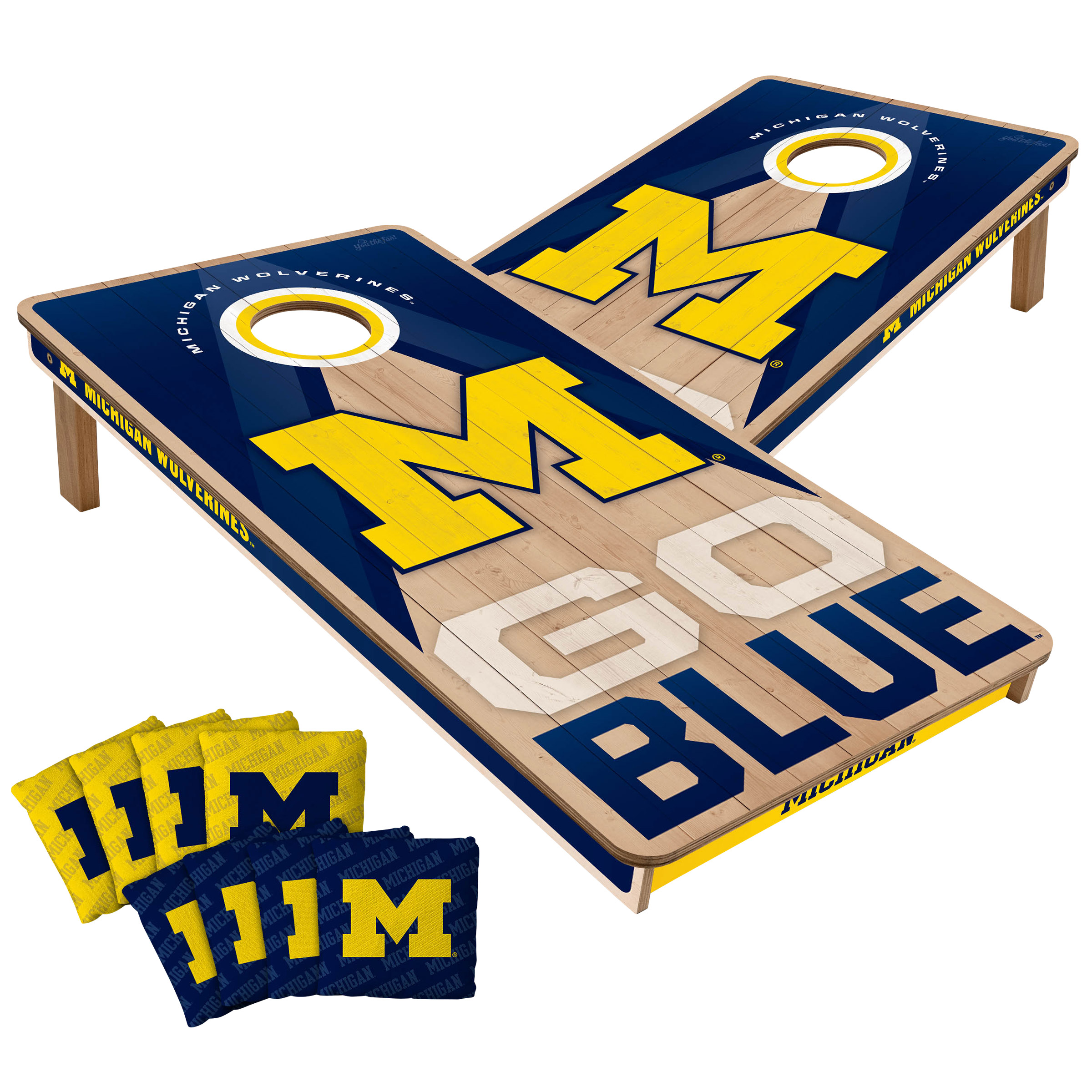 You The Fan NCAA Official Size Cornhole Set