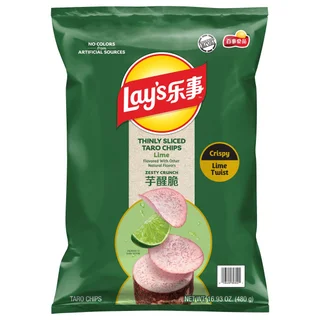 LAY'S TARO LIME FLAVORED 16.93OZ