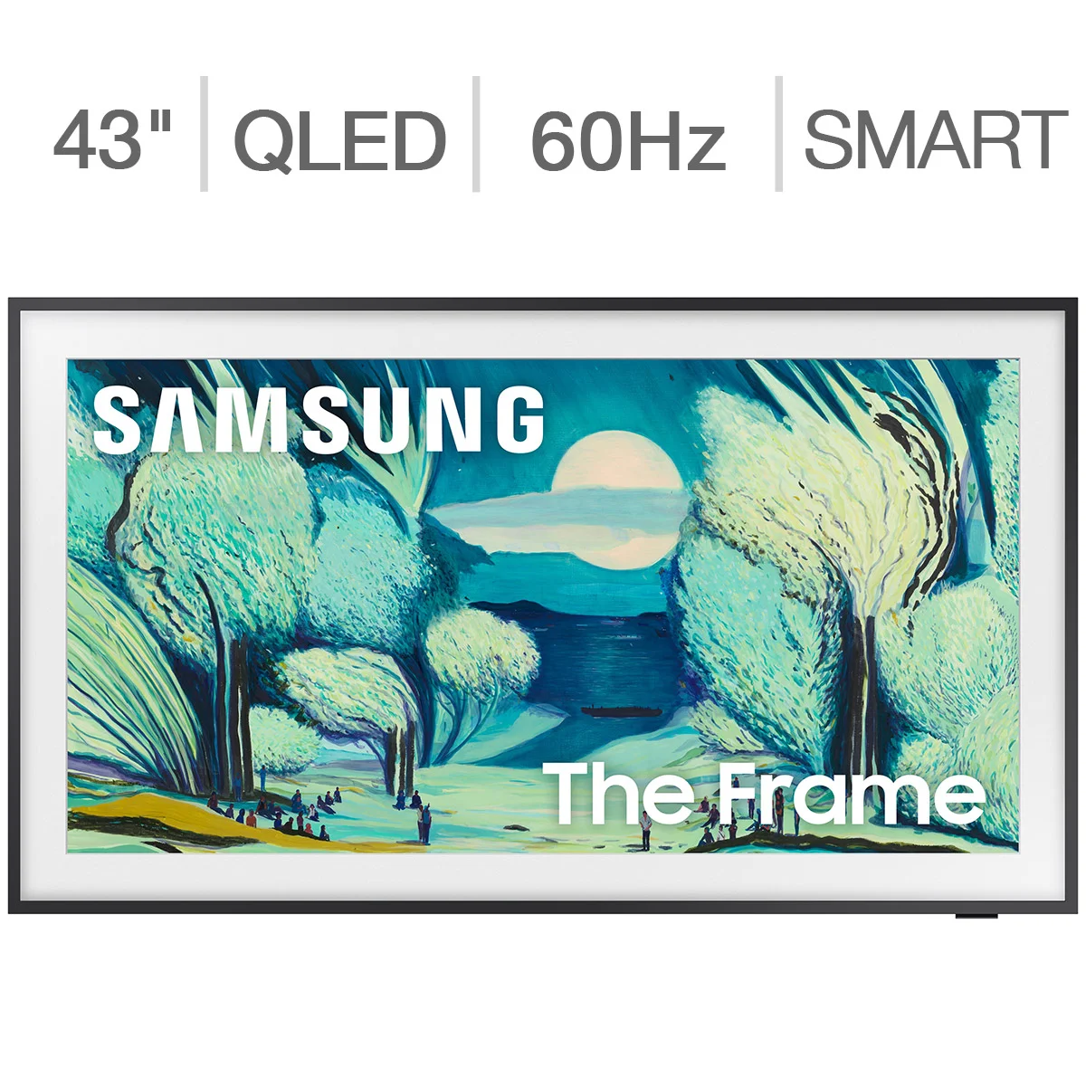 Samsung 43" Class - The Frame Series - QLED 4K - Art Mode Vision AI Smart TV - Allstate 3-Year Protection Plan Bundle Included For 5 Years of Total Coverage*