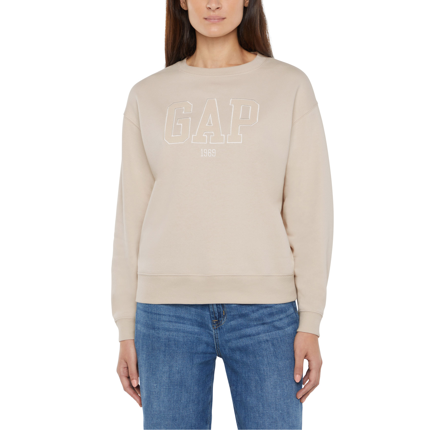 Gap Women's Logo Crewneck Sweatshirt