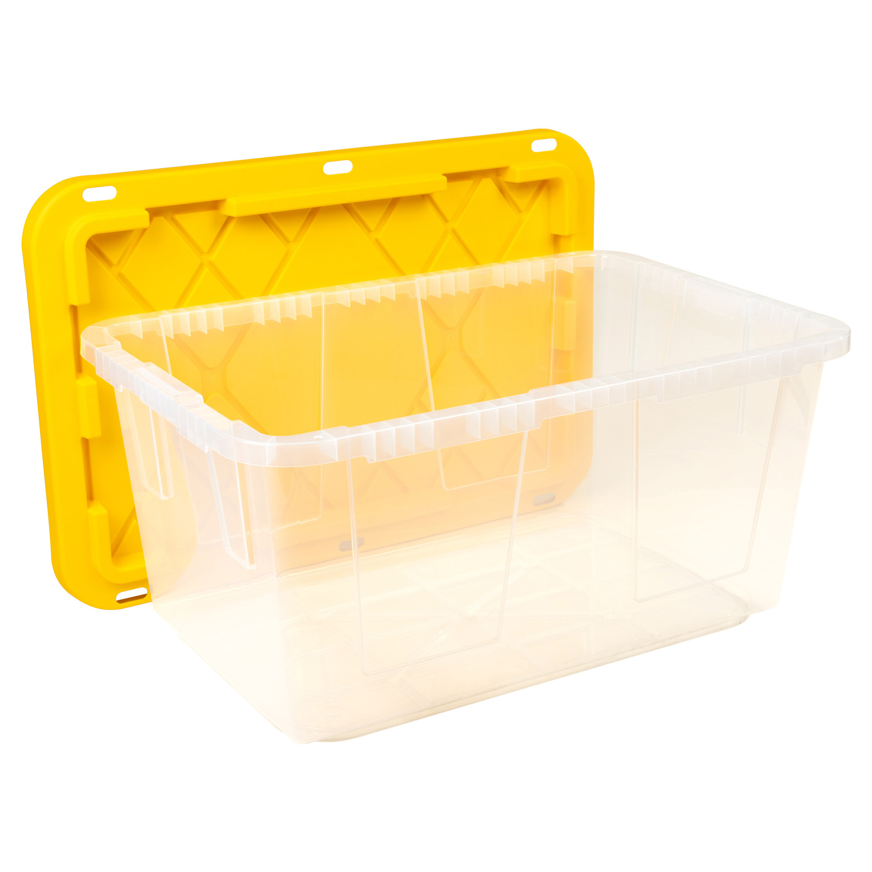 Greenmade 27 Gallon Clear Storage Bin, 8‑pack | Costco