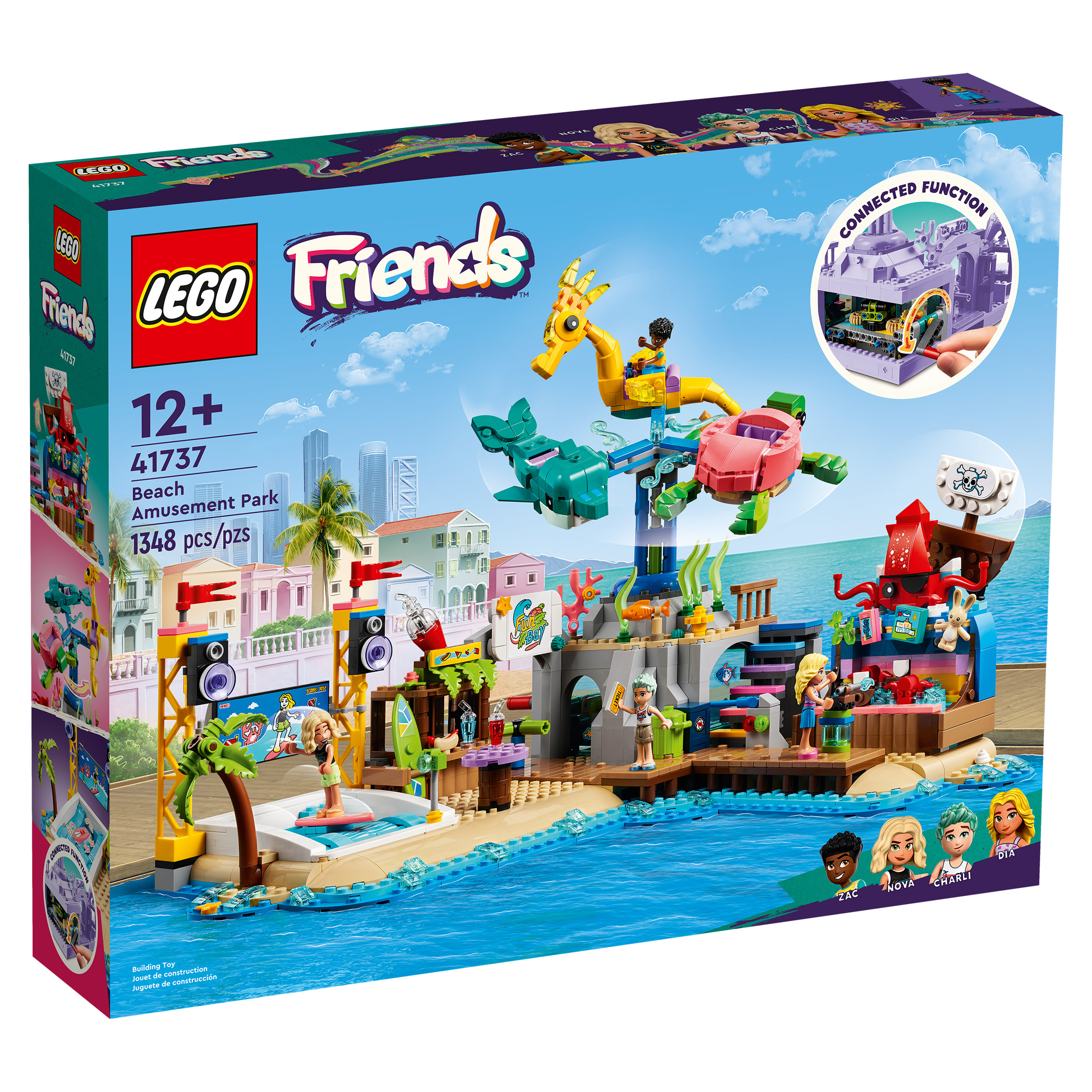 ReaS1 マクロ付き LEGO Friends Beach Amusement Park 41737 | Costco