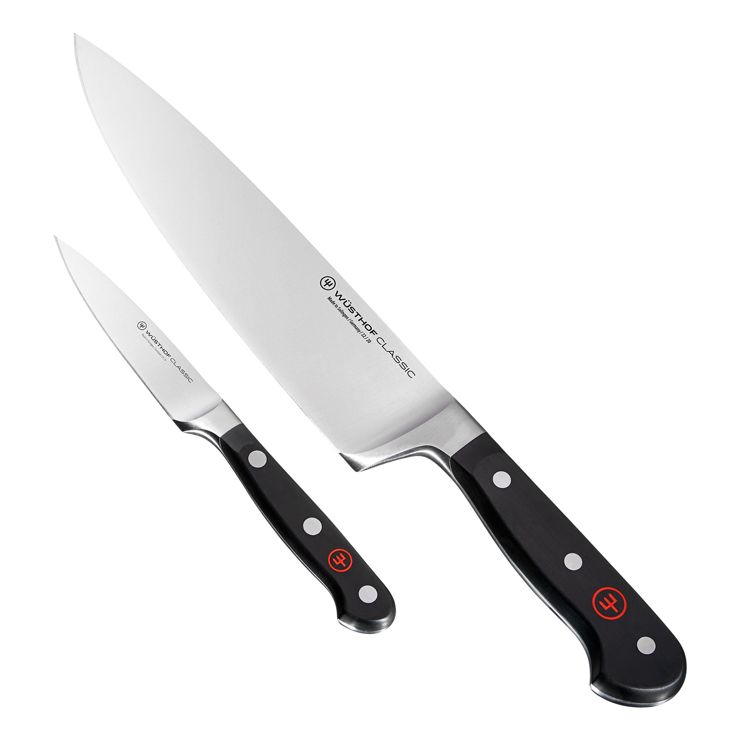 フランク　PC-8801 2本セット Wusthof Classic Chef's and Paring Knife 2-piece Set | Costco
