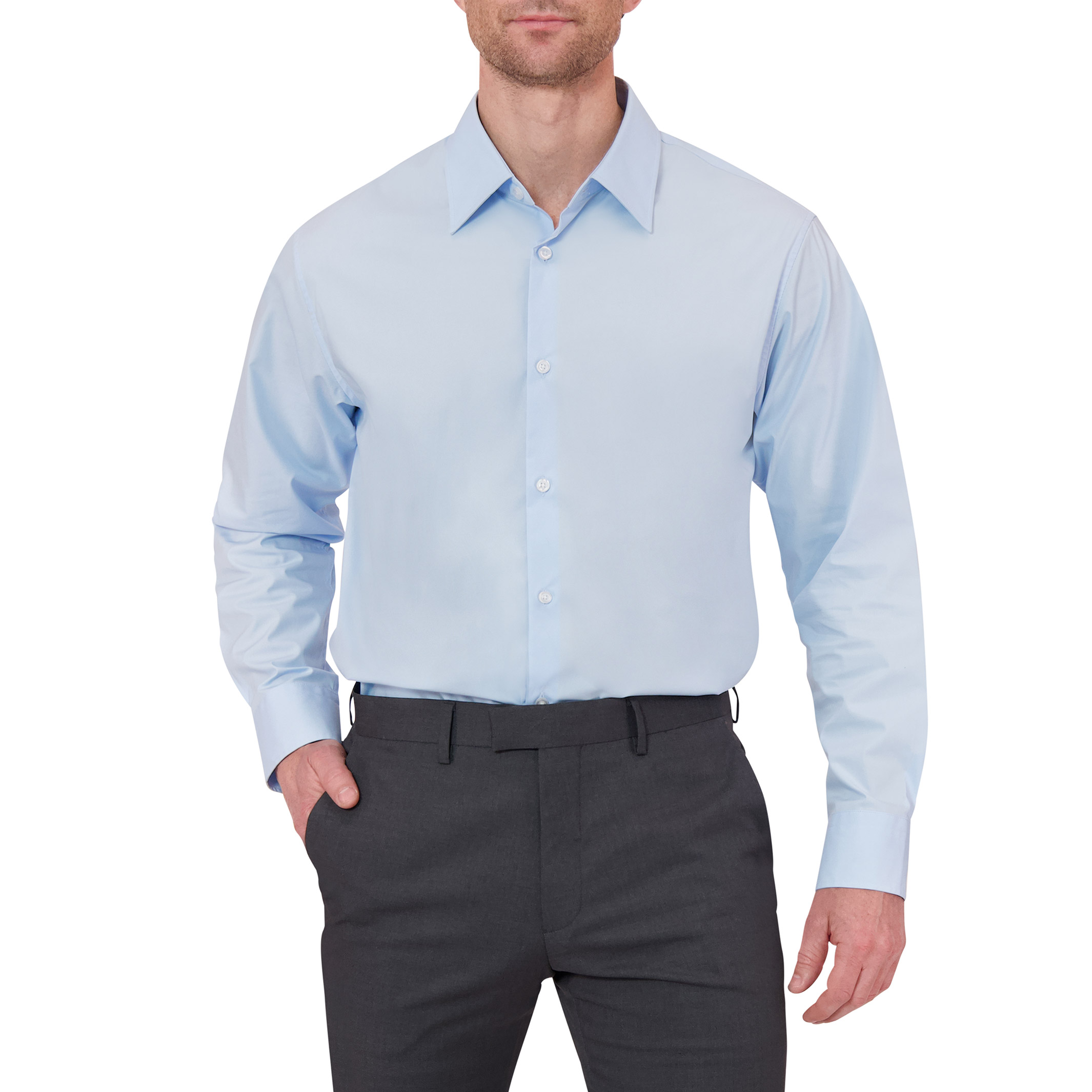 Modern English Men's Long Sleeve Dress Shirt