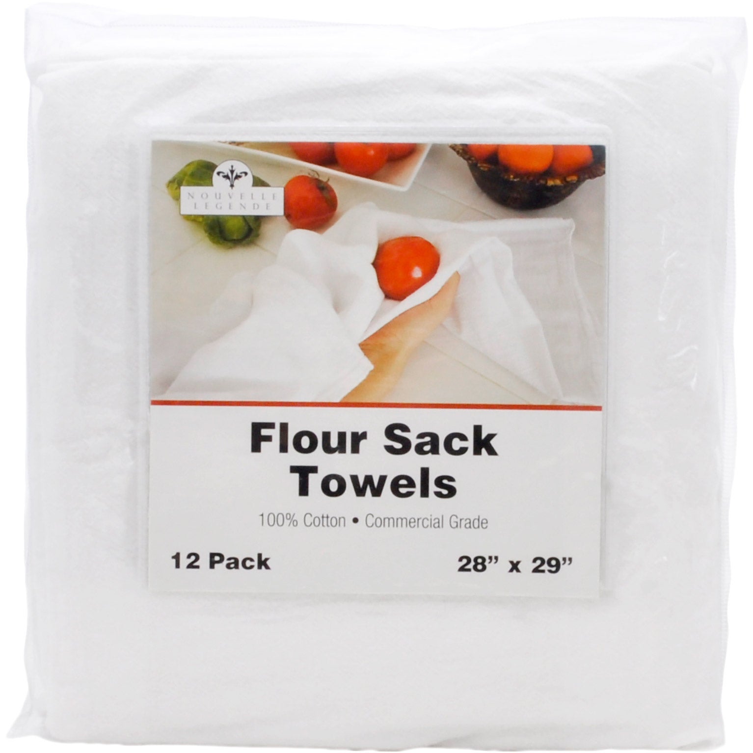 Nouvelle Legende Flour Sack Towels, 12-pack | Costco
