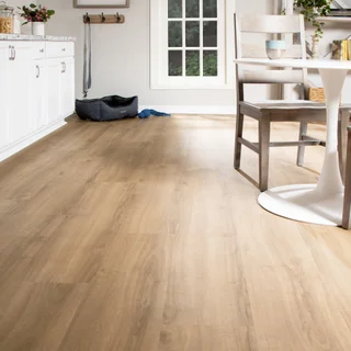 Mohawk Home 6MM Thick 9.4in X 47.8in 22 MIL Waterproof Luxury Vinyl Plank Flooring (15.65 sq ft/ctn), Tudor Oak