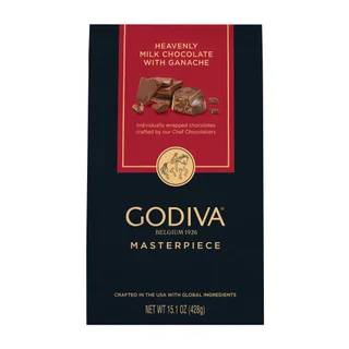 GODIVA GANACHE MASTERPIECE MILK 15 OZ