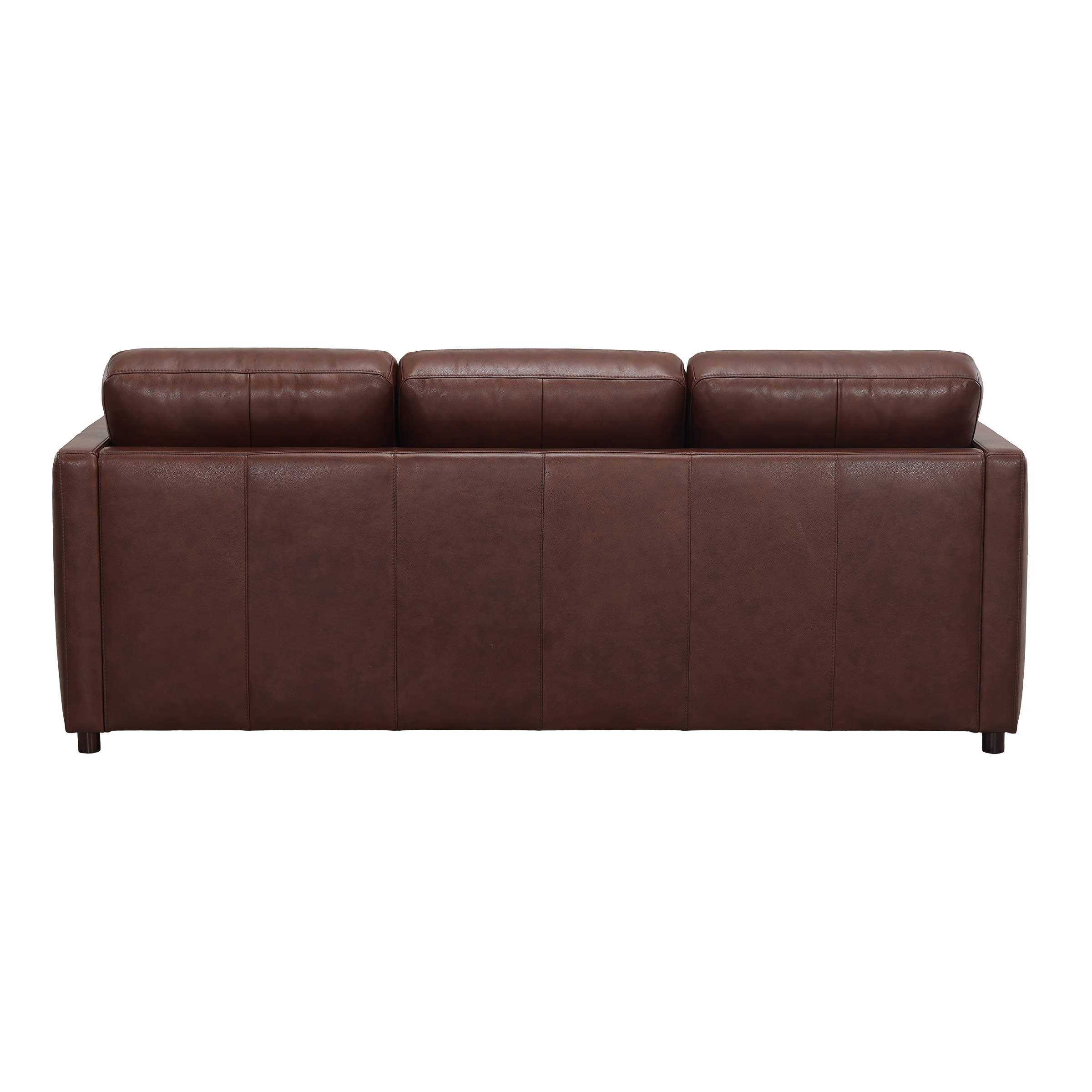 Simon Li Top Grain Leather Sofa, Brown | Costco