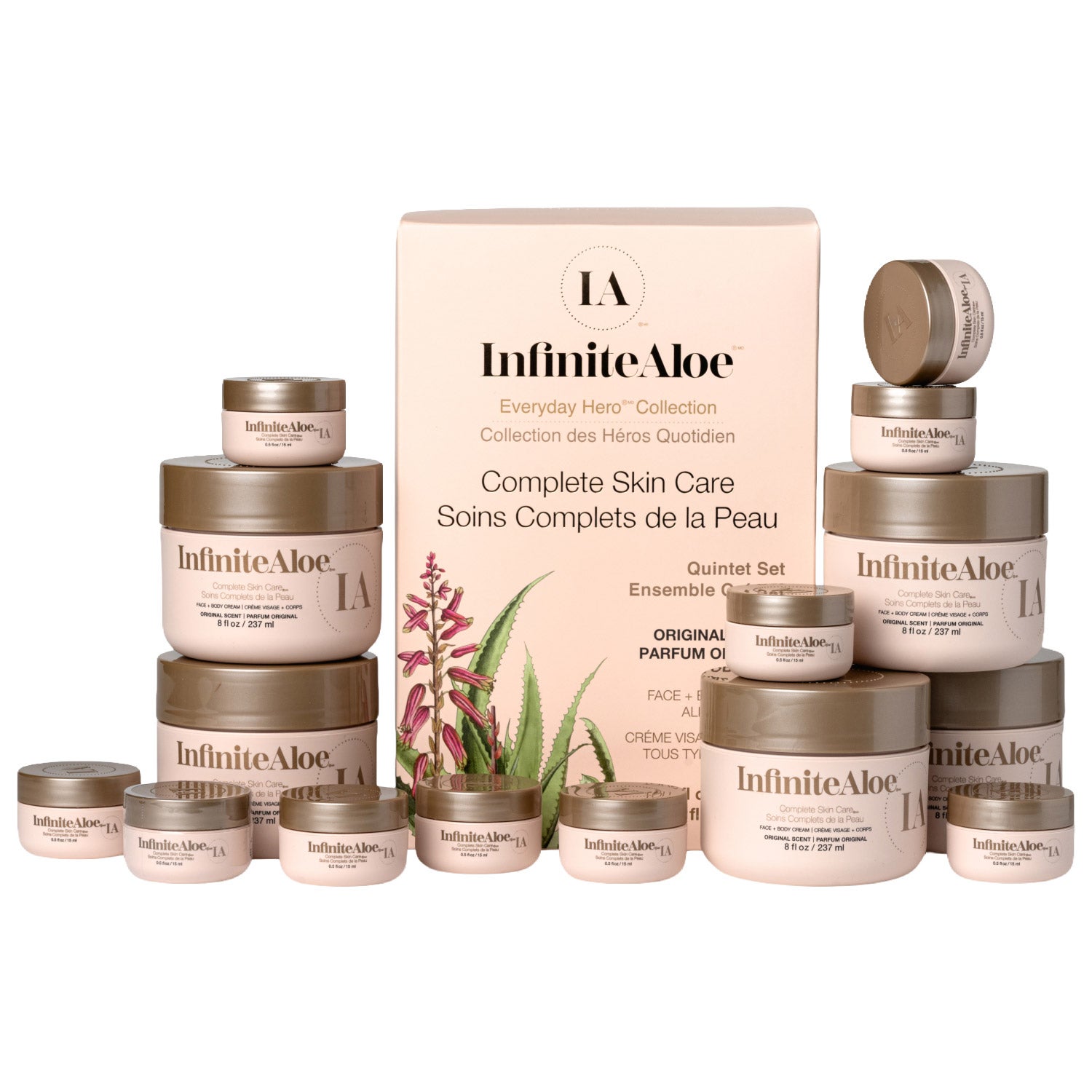 InfiniteAloe Complete Skin Care 15-piece Set | Costco