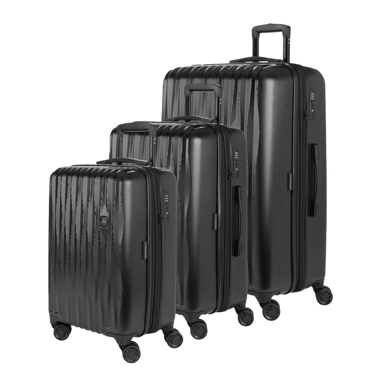 Swissgear Wenger 3-piece Spinner Luggage Set