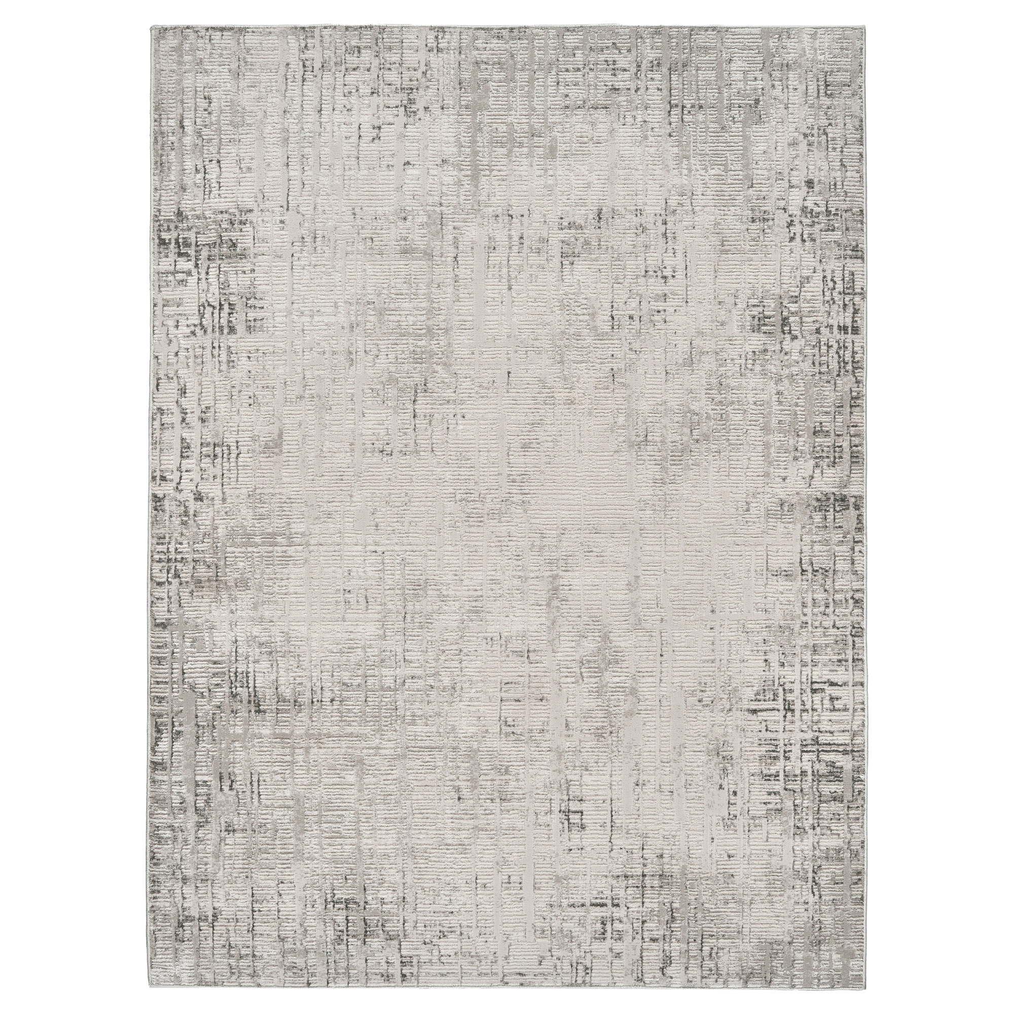 Divina Area Rug, Aloma Cream & Gray, 5'3” x 7' | Costco