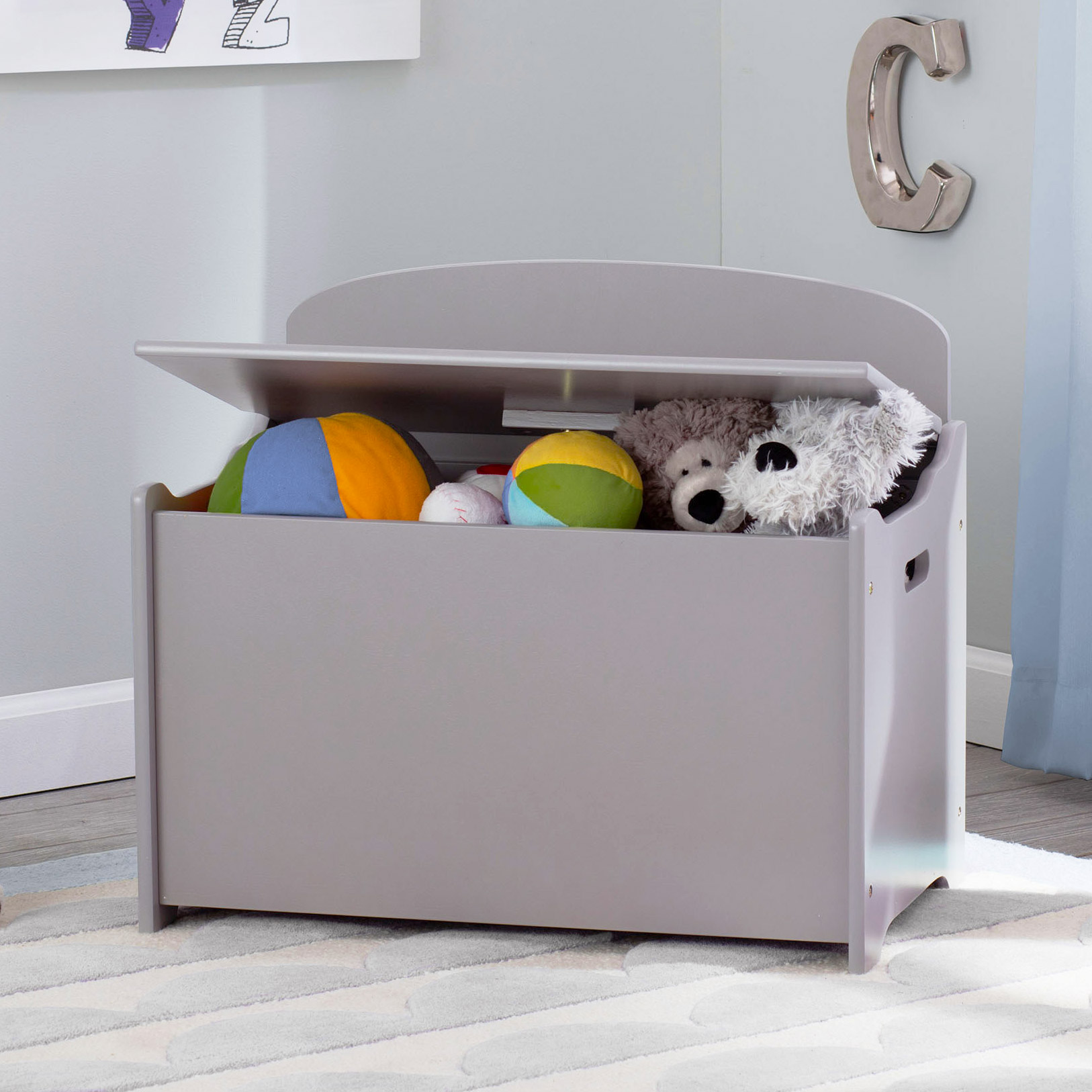Delta Children MySize Deluxe Toy Box