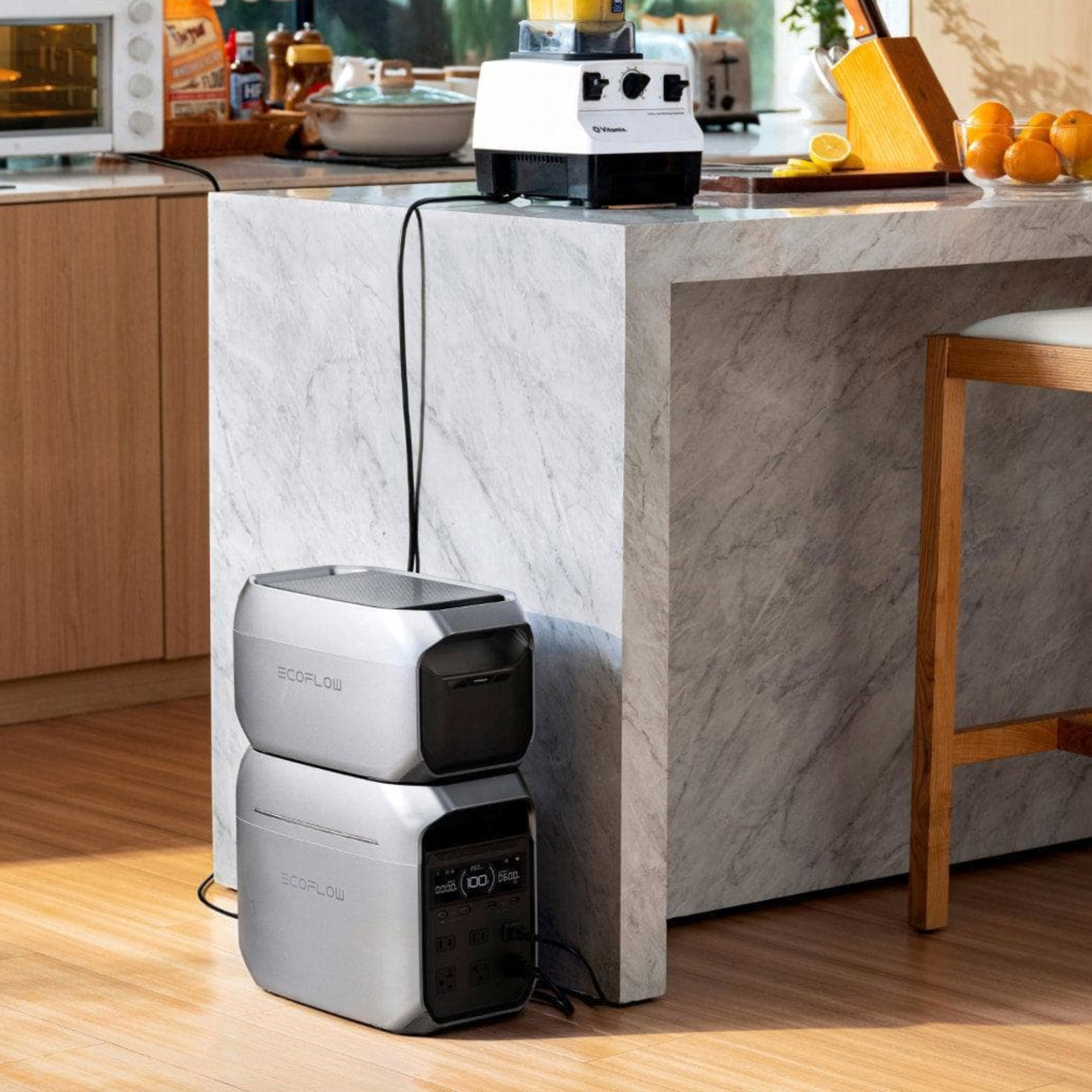 EcoFlow DELTA 3 Series Smart Extra Battery, 2-pack | Costco
