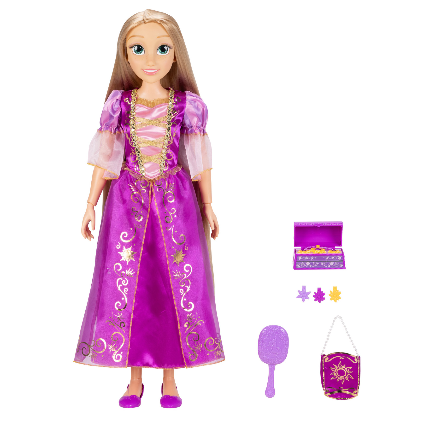 Majestic Playdate 2.8ft Disney Princess Dolls Rapunzel Costco