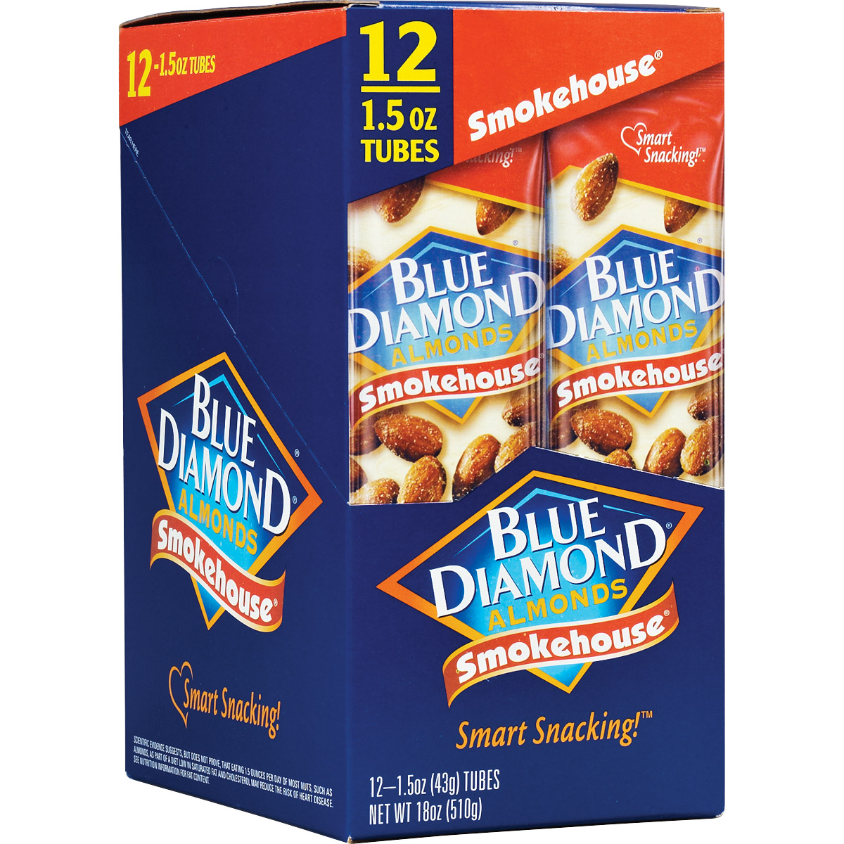Blue Diamond Almonds  Smokehouse  1.5 oz  12-count