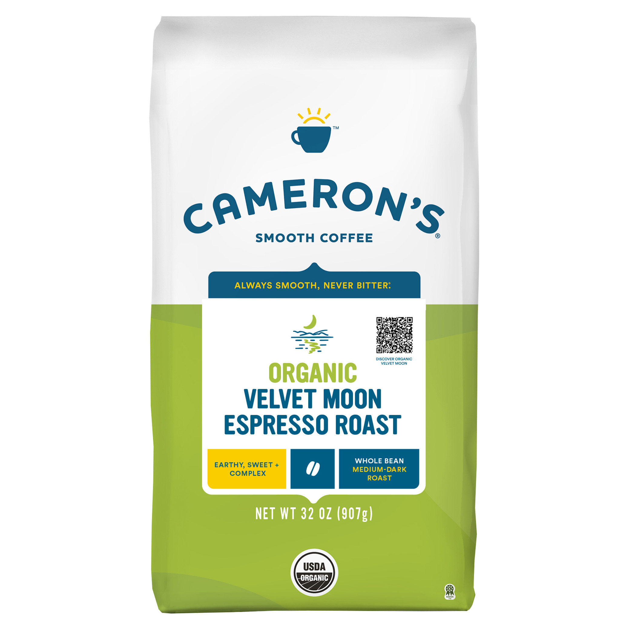 Cameron's Specialty Coffee Organic Velvet Moon  32  oz