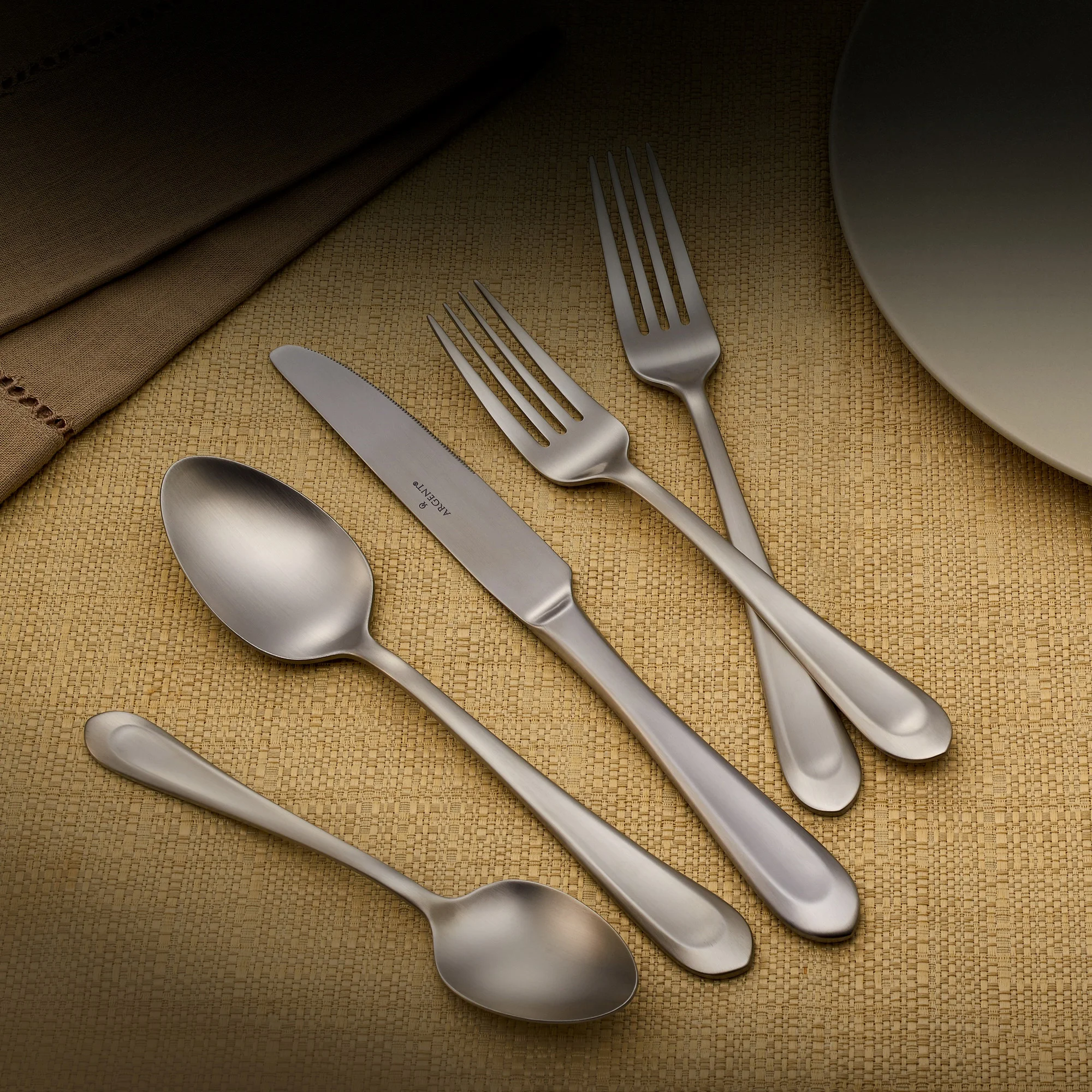 Argent Orfèvres Alessi Satin 20-piece Flatware Set | Costco