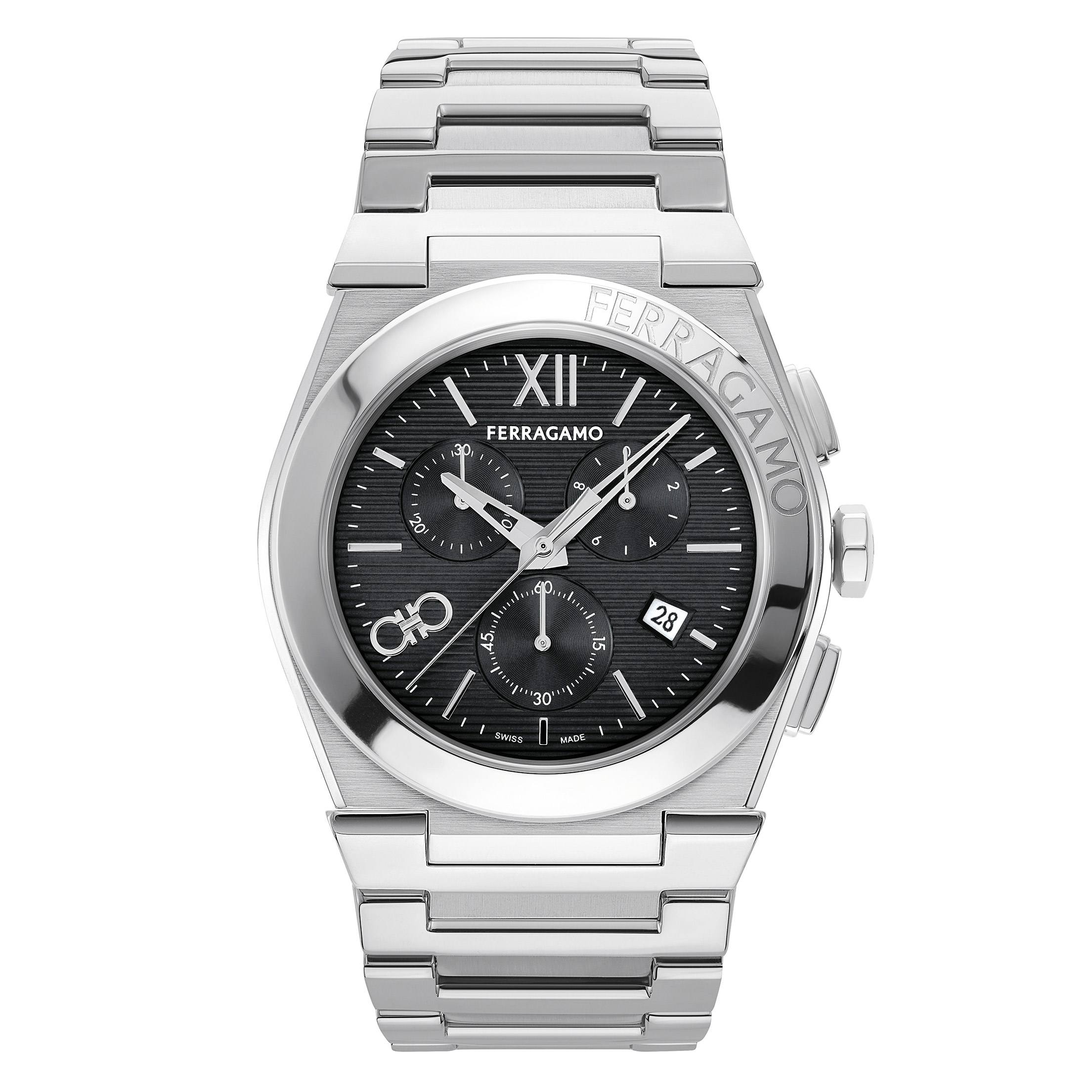 Ferragamo Vega Black Dial Men's Watch | Costco