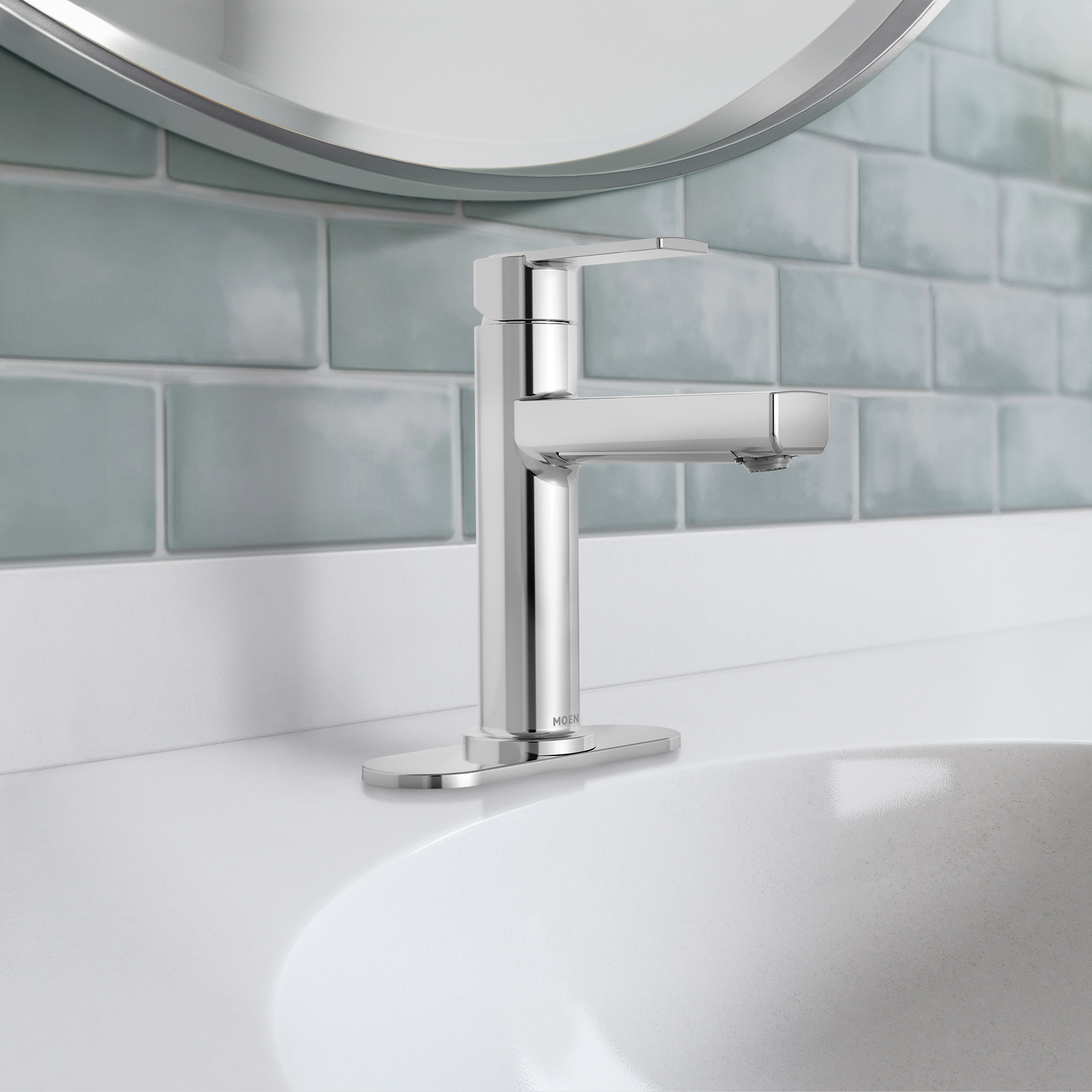 Moen Saldo Single Handle Bathroom Faucet