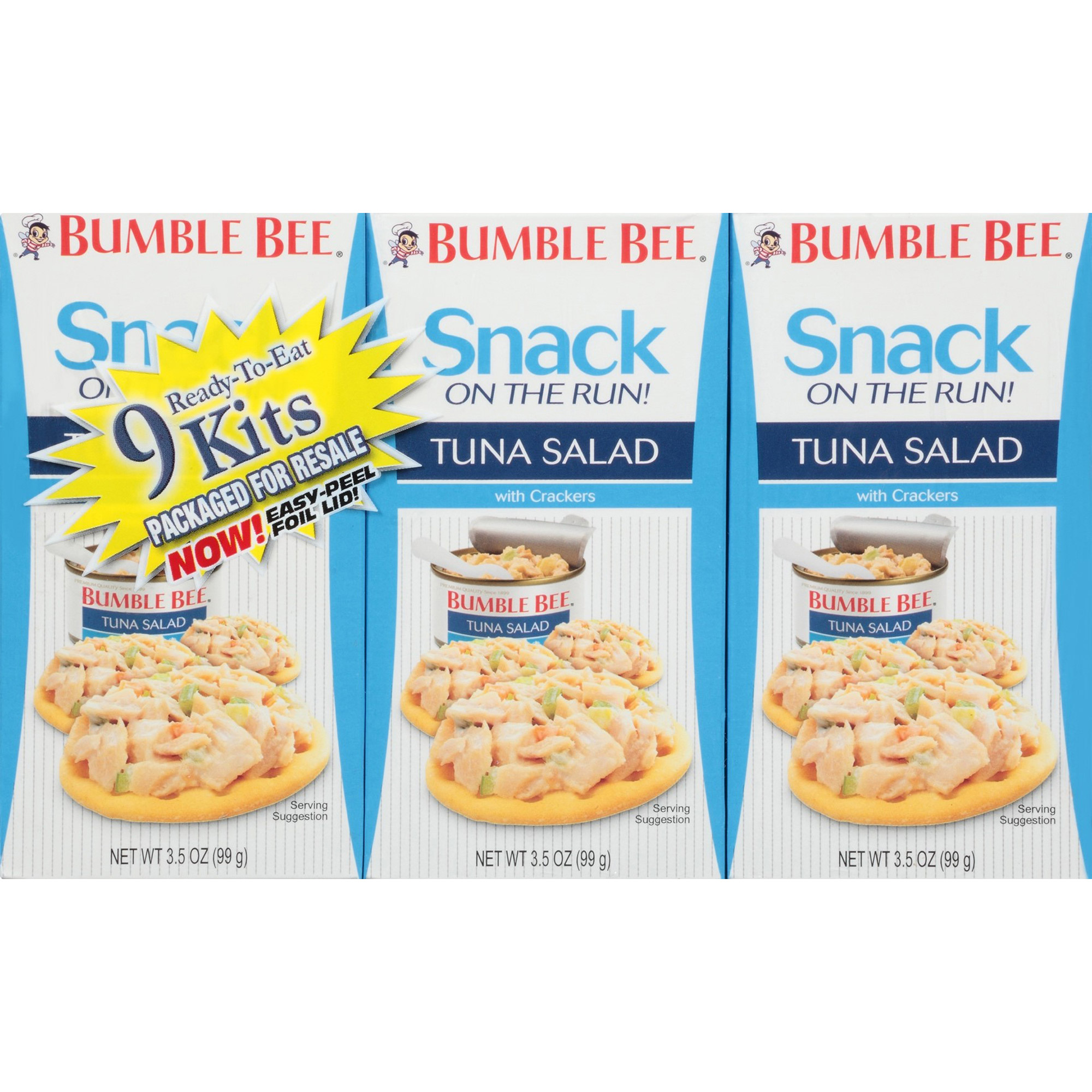 Bumble Bee  Snack on the Run Tuna Salad  3.5 oz  9-Count