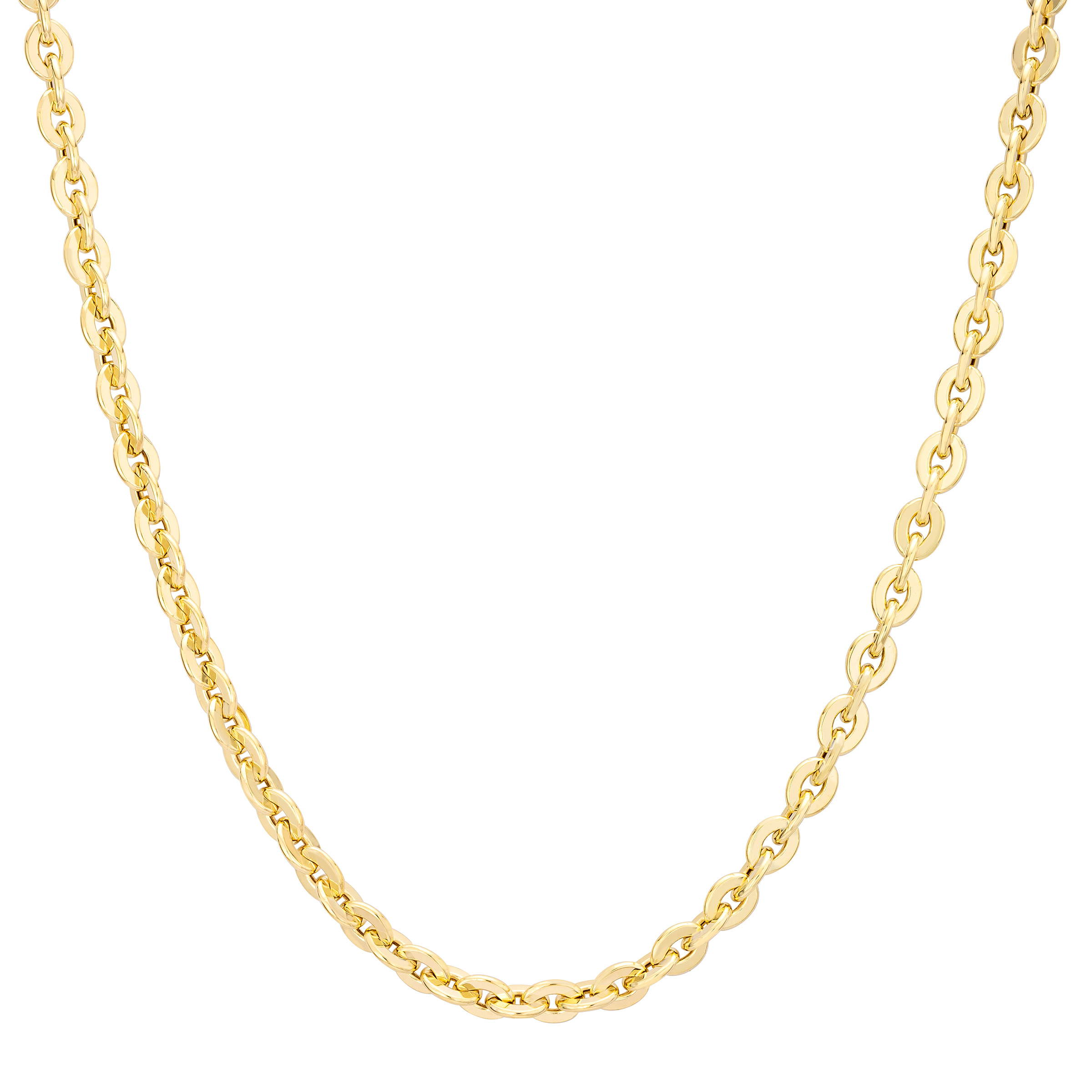 14kt Yellow Gold Forzatina Chain Necklace | Costco