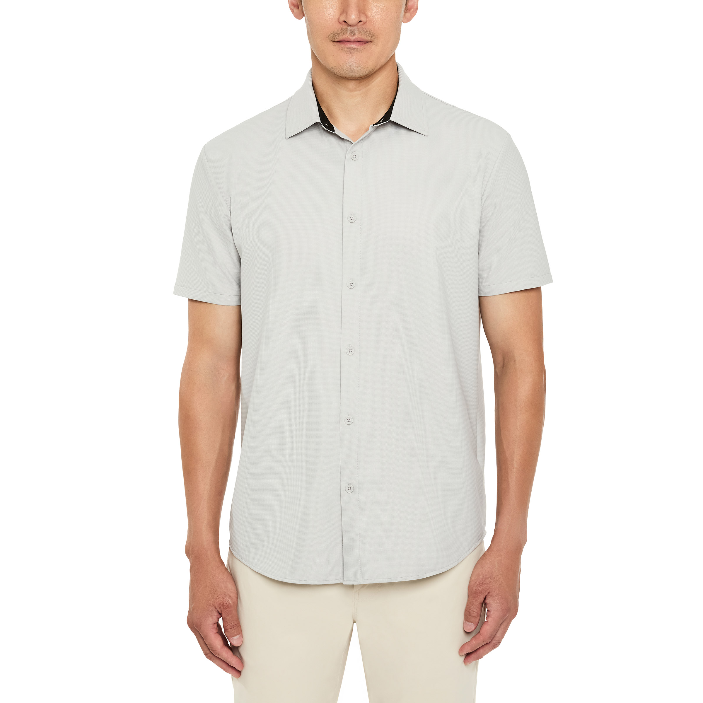 costco slim fit dress shirts Kirkland Signature Men's Tailored Fit Dress Shirt-Exact Sleeve Length