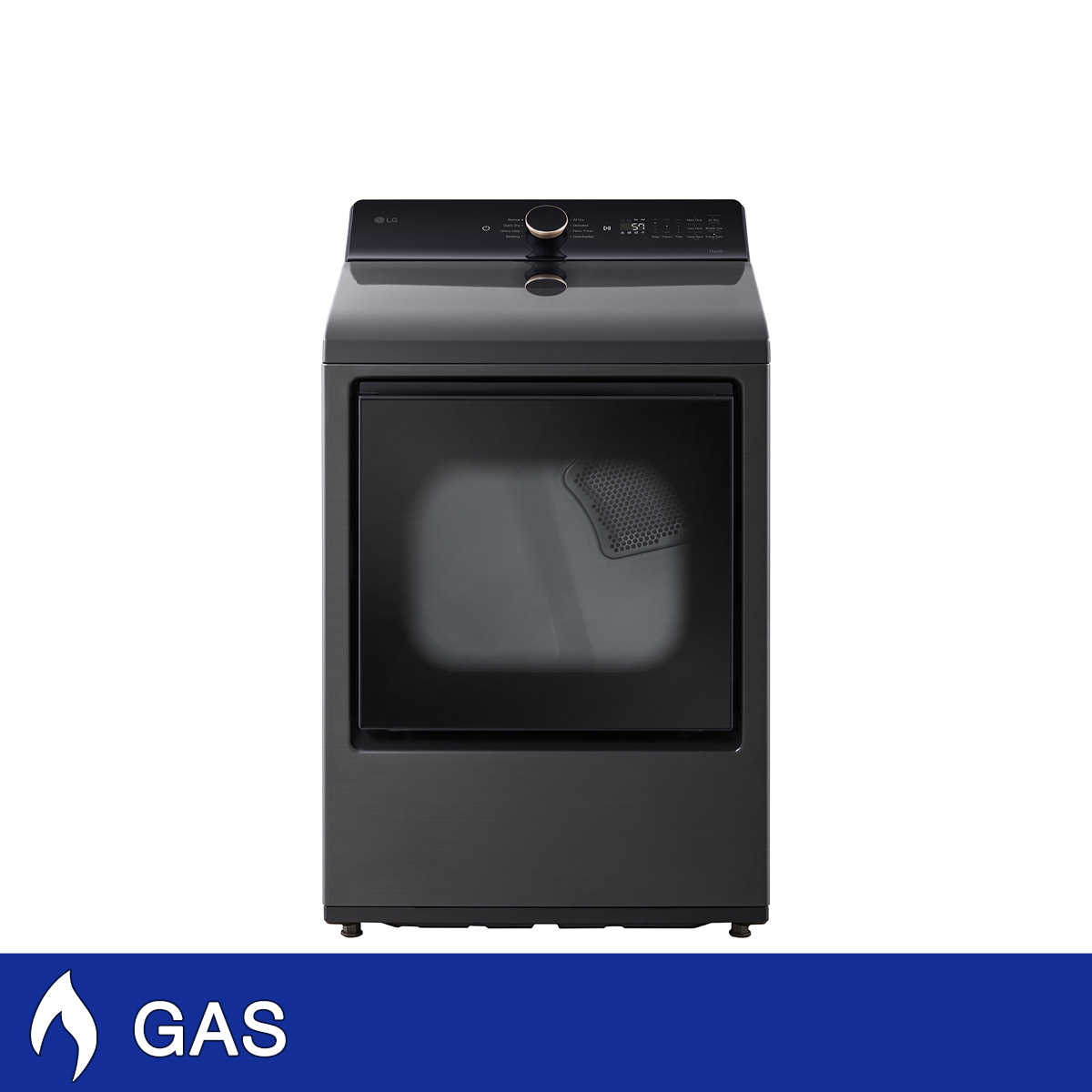 LG 7.3 cu. ft. Rear Control GAS Dryer with Easy Unload