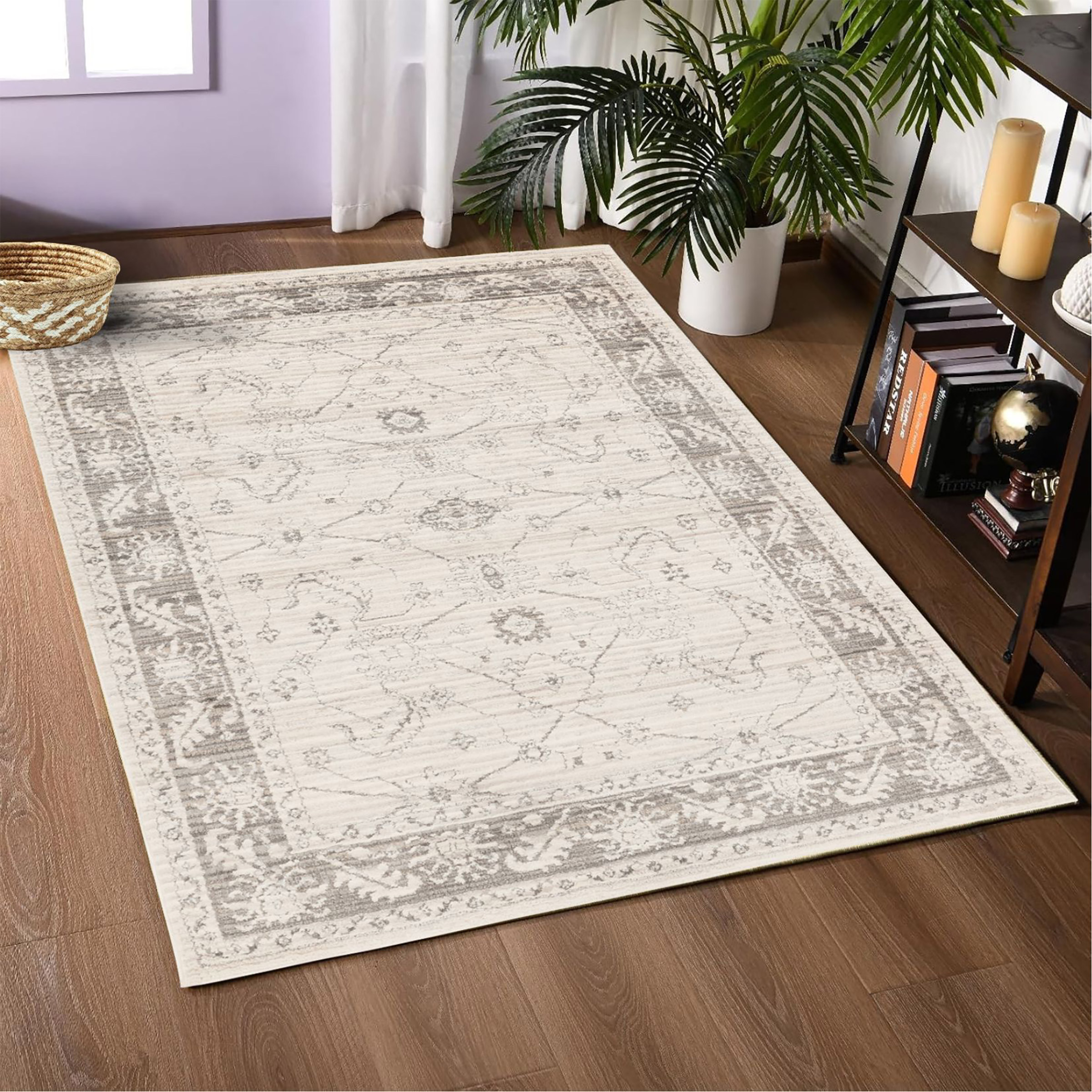 Viana Kiev Collection Palais Noir Indoor Area Rug