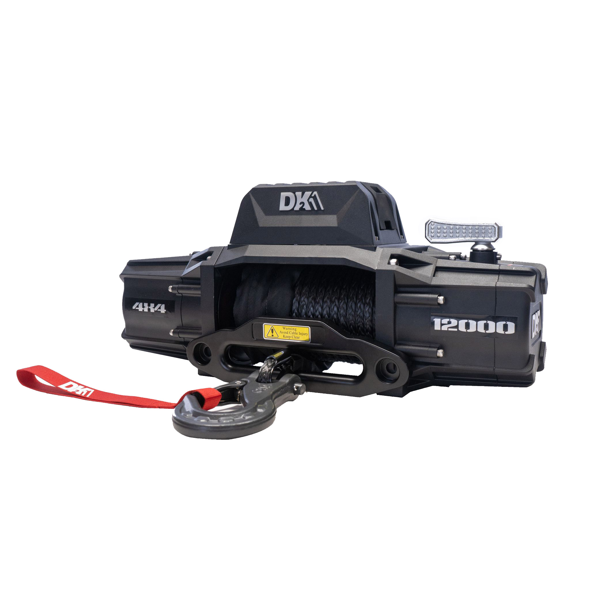 DK2 12,000 lb Premium Electric 4x4 Winch With Synthetic Rope