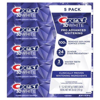 Crest 3D White Pro Advanced Whitening Toothpaste