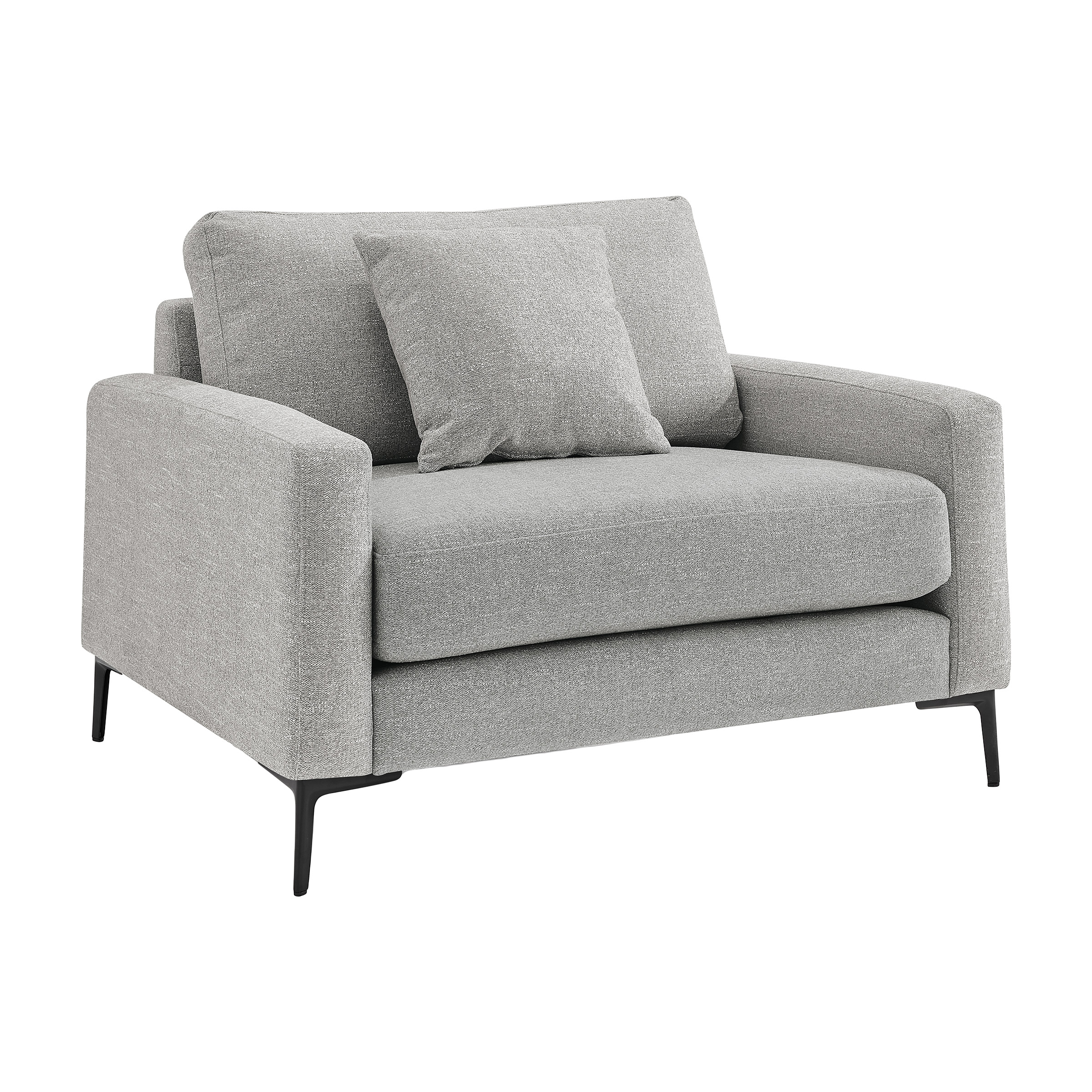 Flip Fabric Chair, Grey