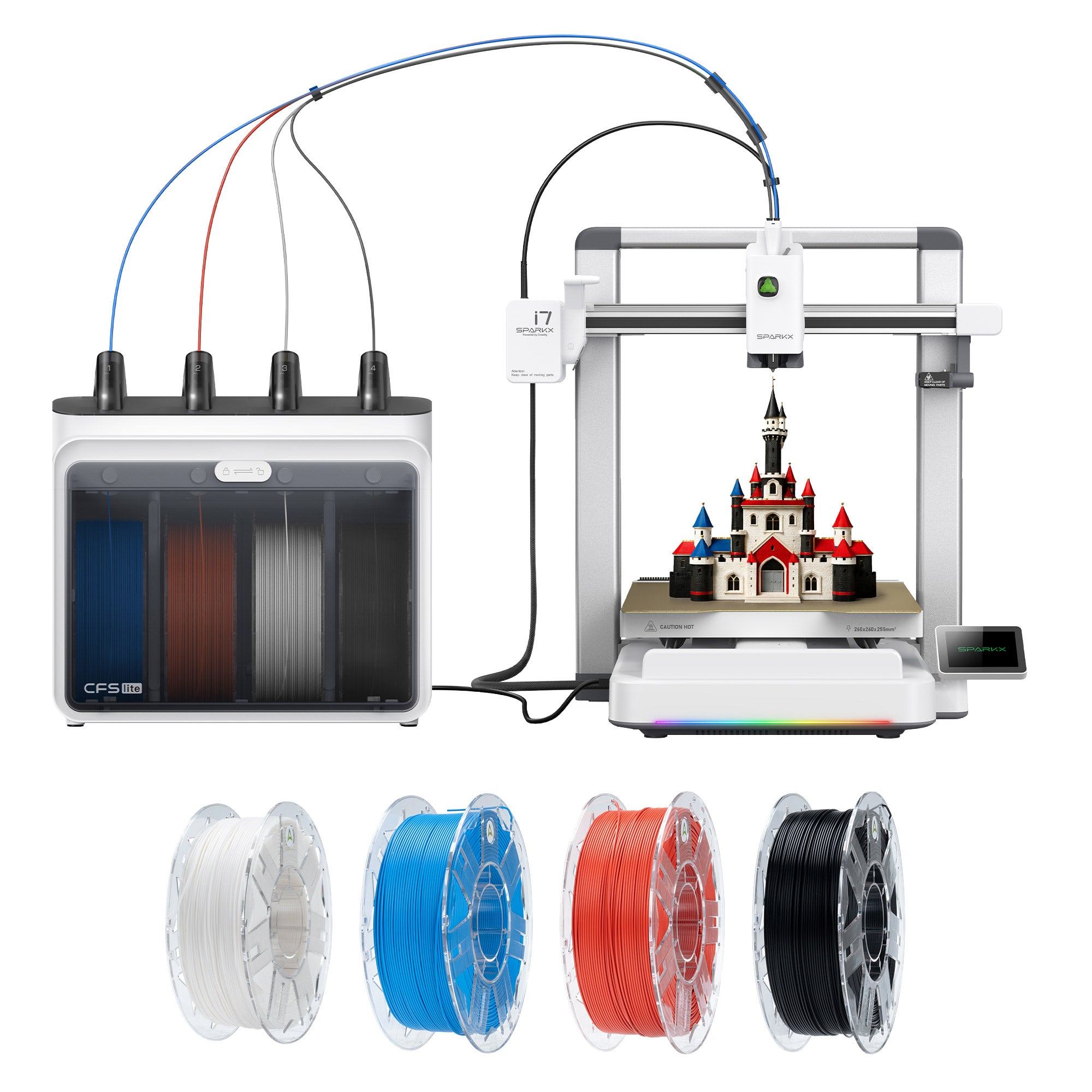 Creality SPARKX i7 Color Combo 3D Printer Bundle | Costco