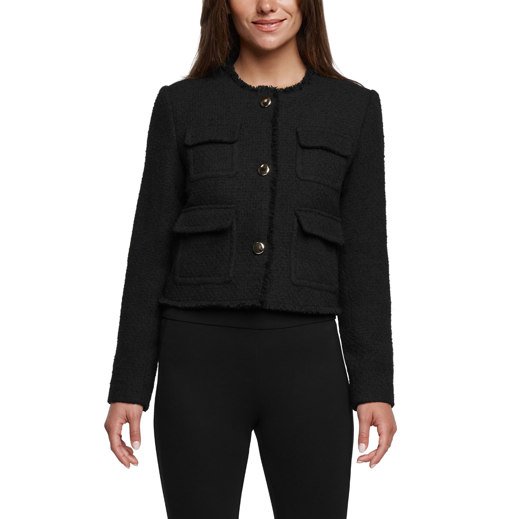 Express Women's Boucle Blazer