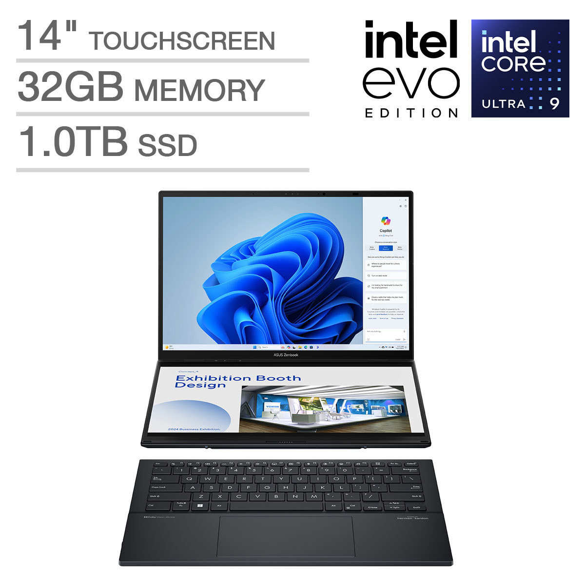 Windowsノート本体 ASUS ZenBook Duo14 i5 / 16GB / 500GB Windowsノート本体 ASUS ZenBook Duo14 i5 / 16GB / 500GB