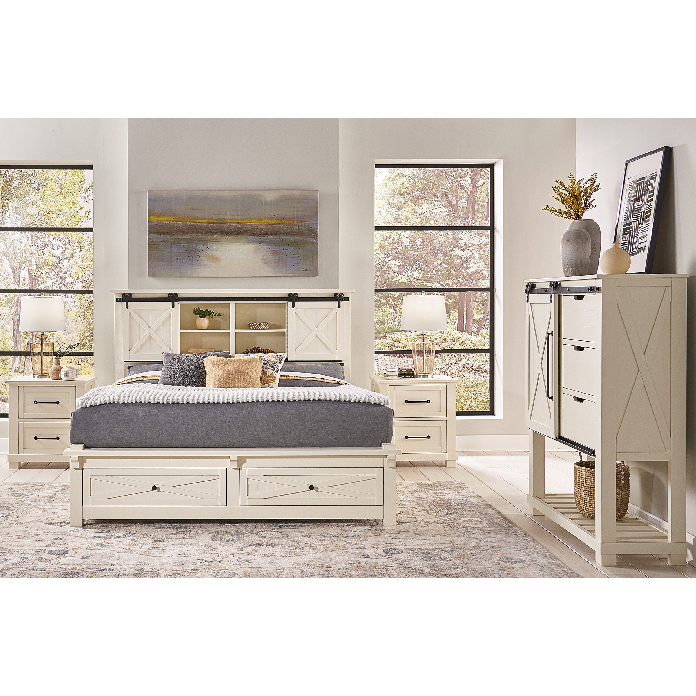 Alpine Ridge Bedroom Collection in Cream | Costco