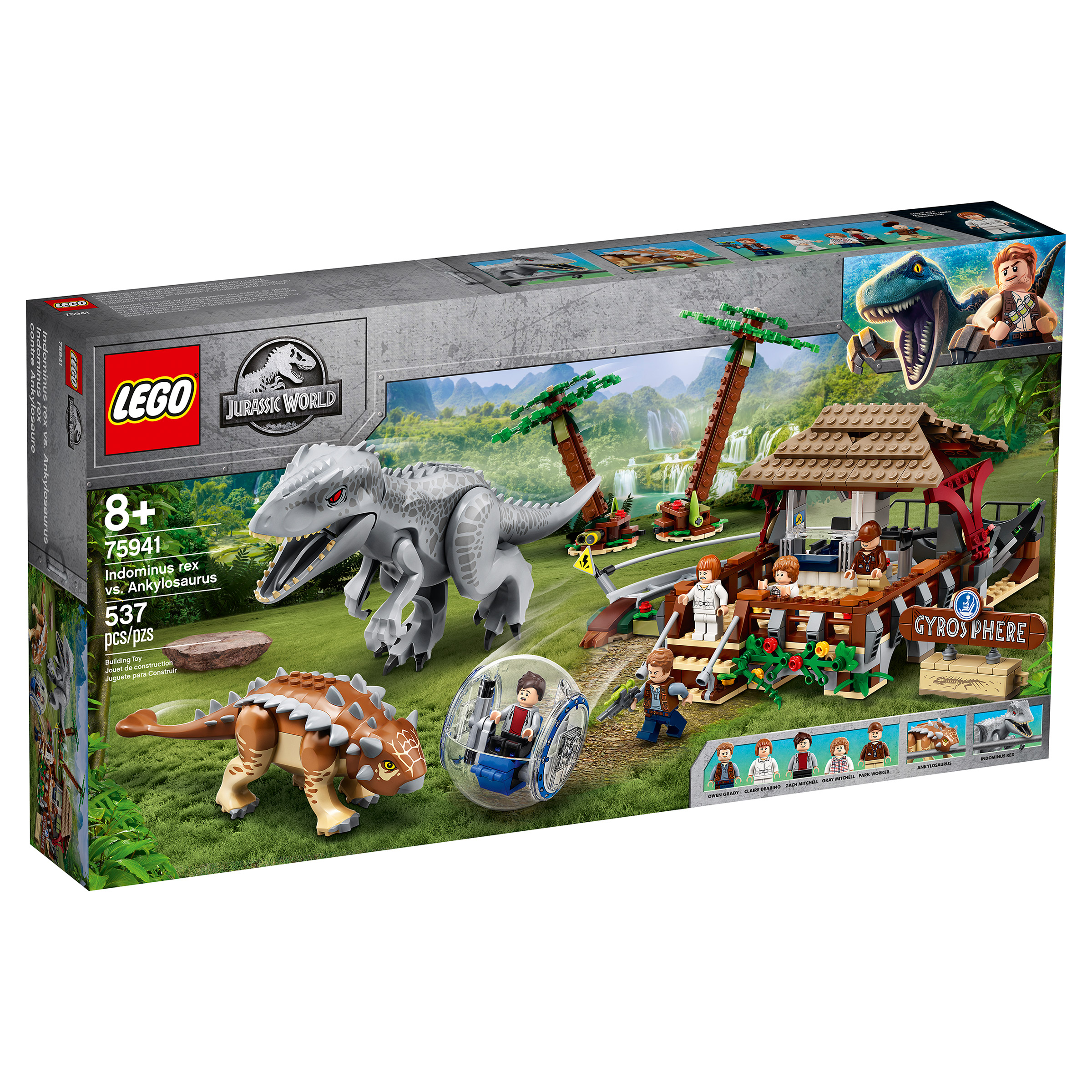 Lego Jurassic World Hybrid Dinosaurs LEGO Jurassic World Indominus