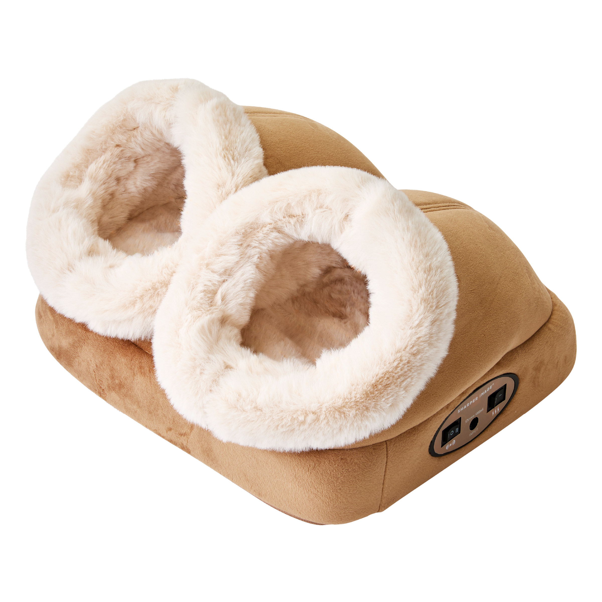 Sharper Image Foot Massager Luxe, Vibrating Massager with Heat