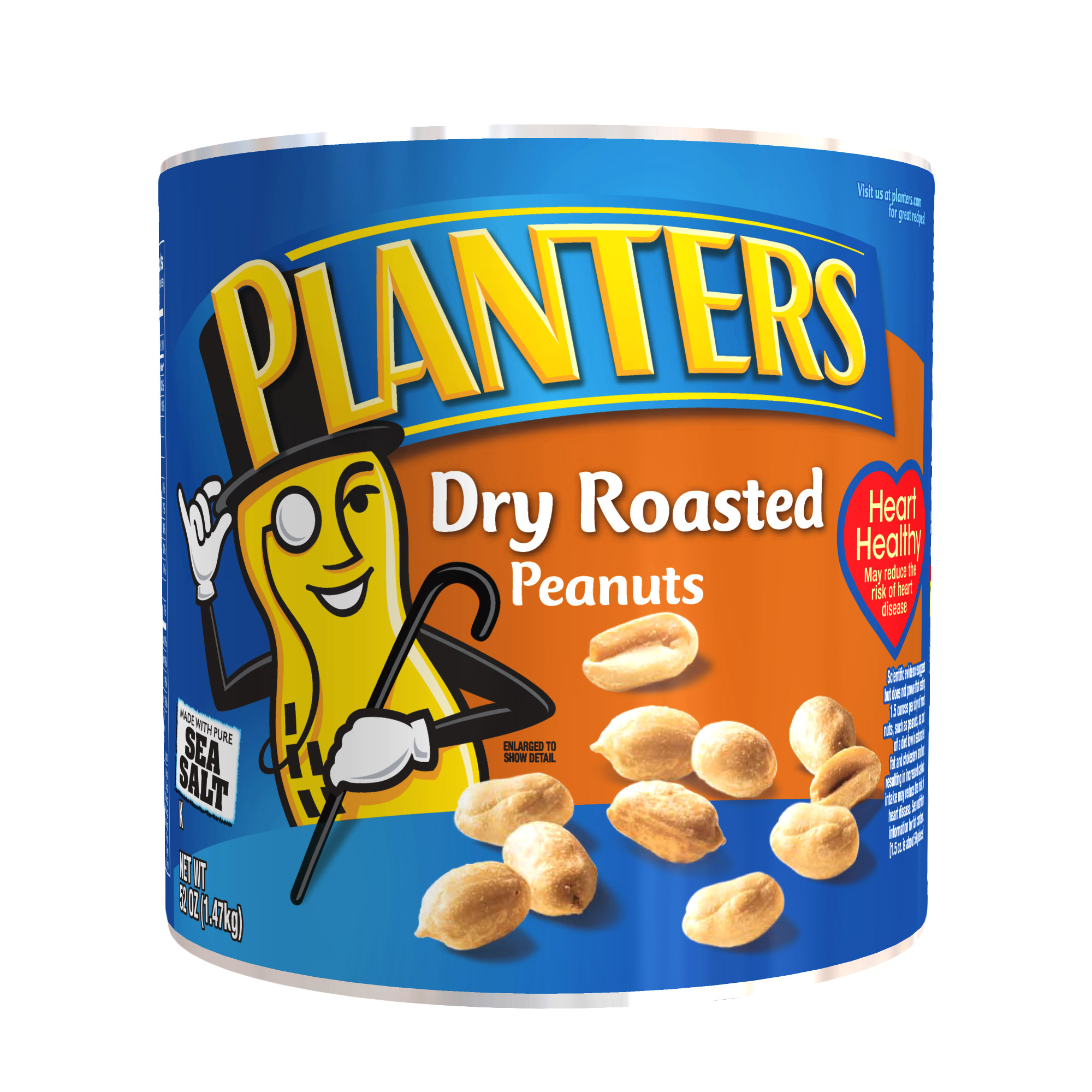 Planters Dry Roasted Peanuts  3.25 lbs