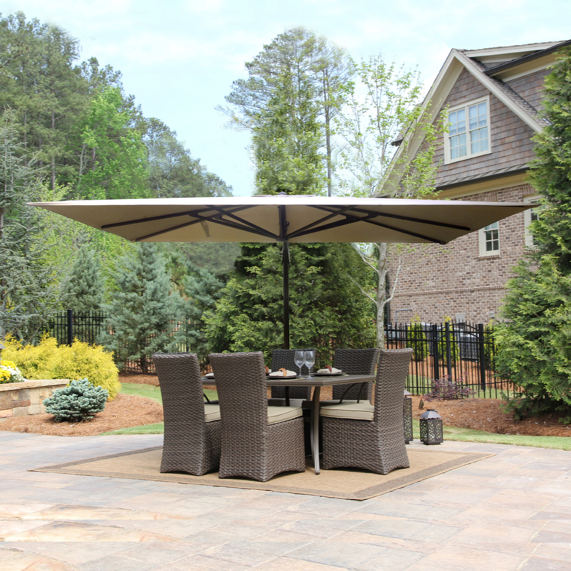 10' x 13' Seasons Sentry Umbrella | Costco