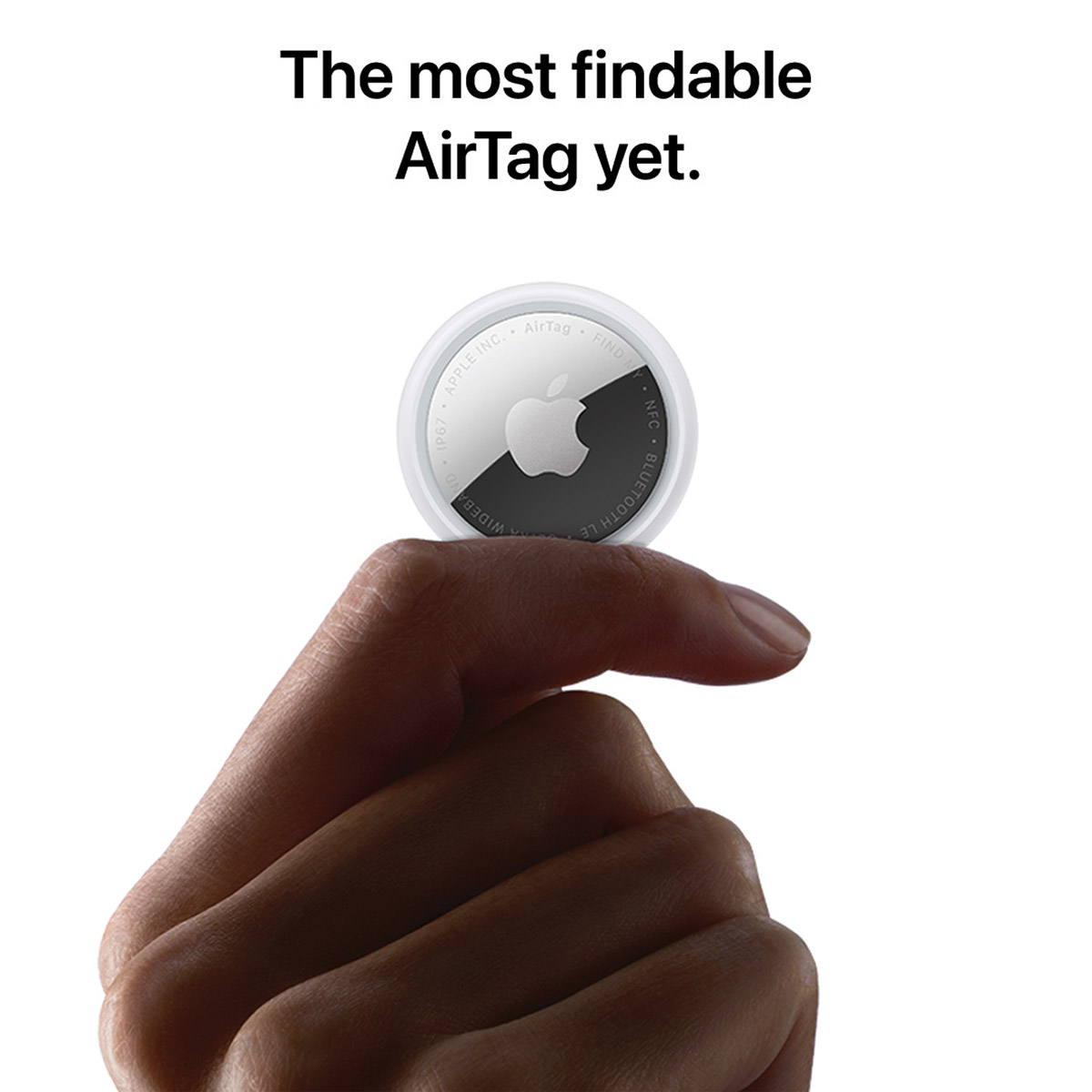 Apple AirTag (2nd generation), 4-pack, Includes additional AirTag