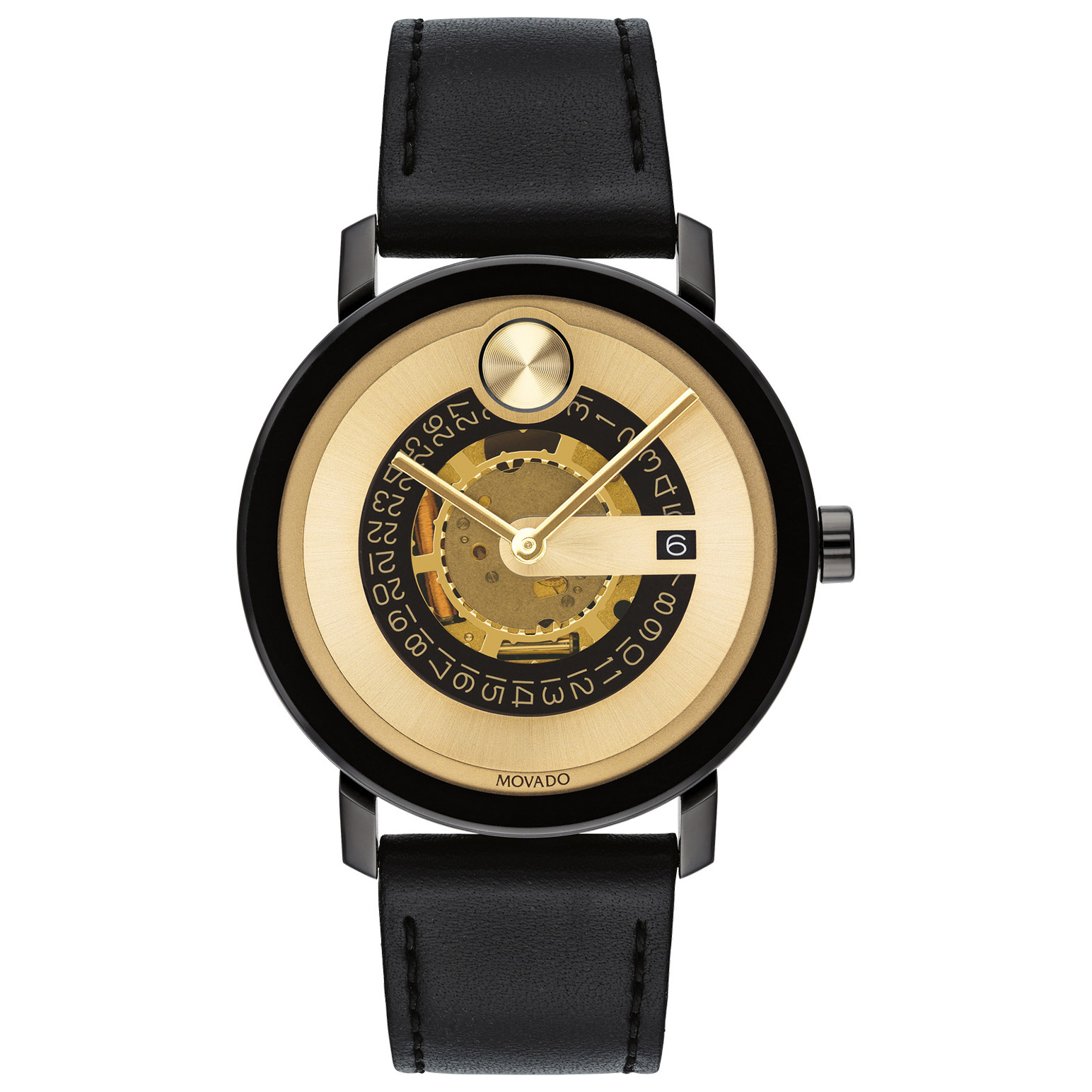 Movado Bold Evolution Black IP Stainless Steel Men's Quartz Watch