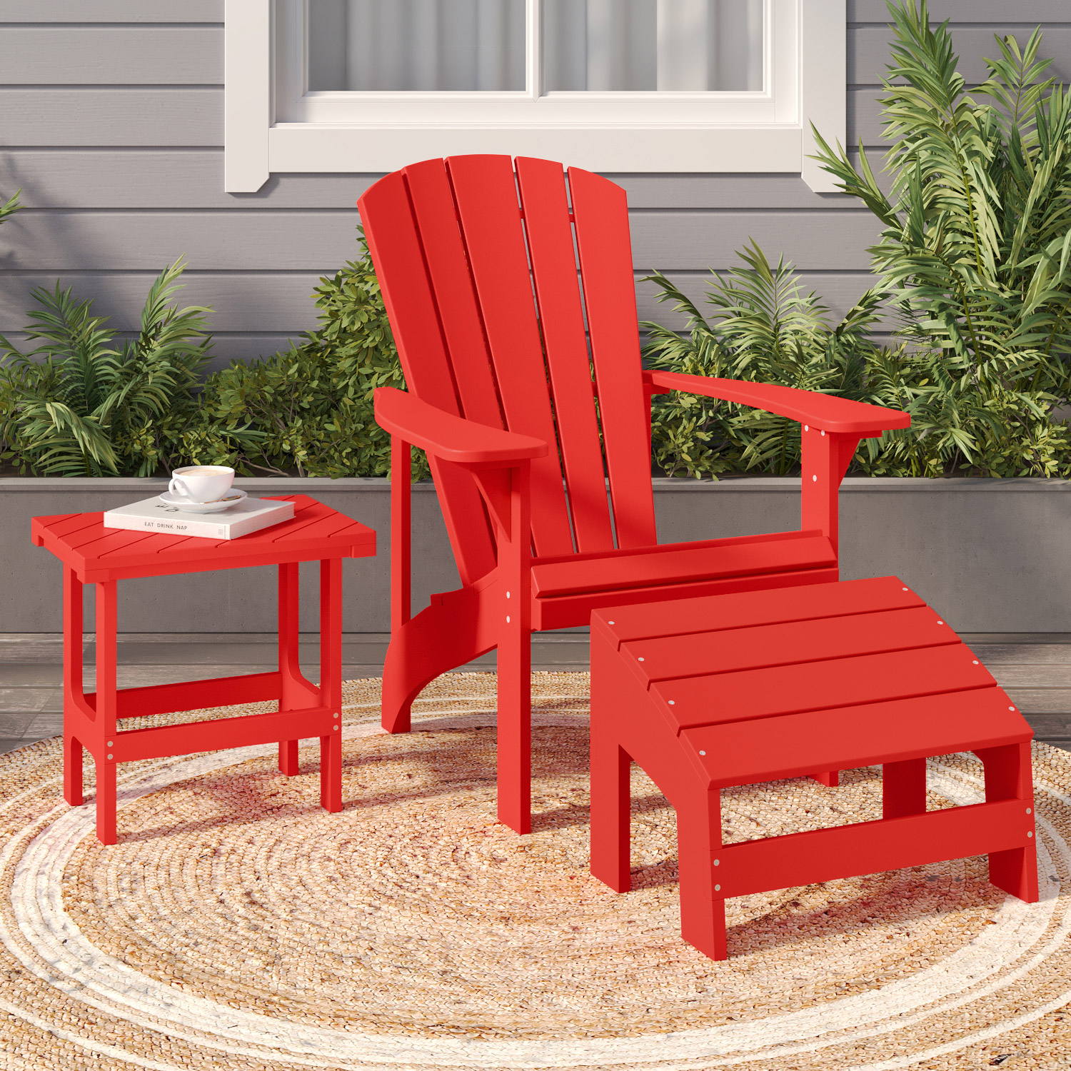 Crystal Harbor Living Adirondack Side Table | Costco