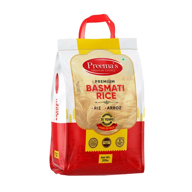 PREEMA'S BASMATI RICE 20 LBS