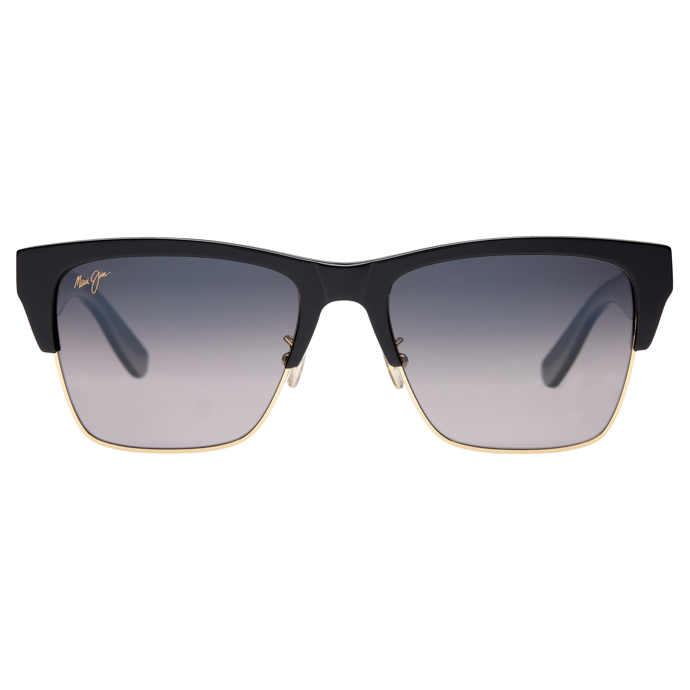 Maui Jim Perico GS853-02 Black Gloss with Gold Neutral Grey  display picture 1