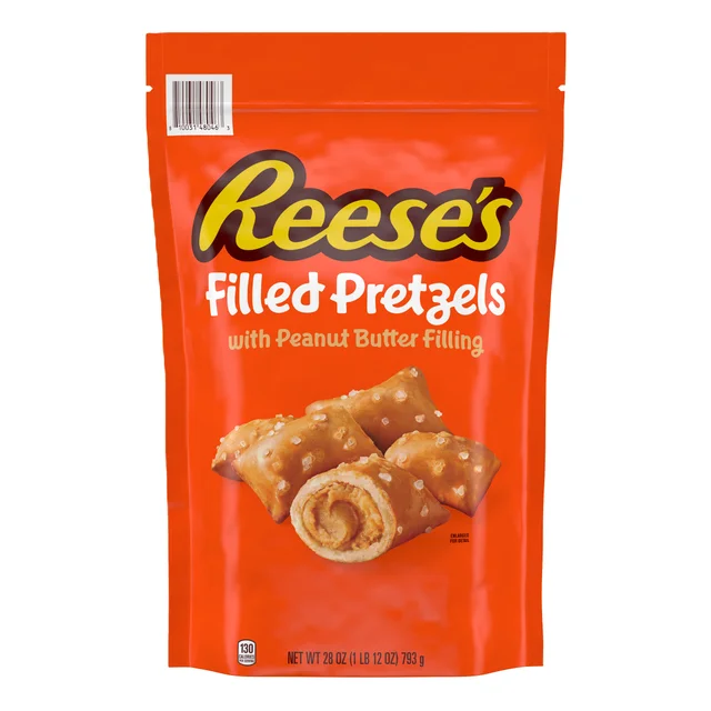 REESE'S PEANUT BUTTER PRETZELS 28 OUNCE BAG
