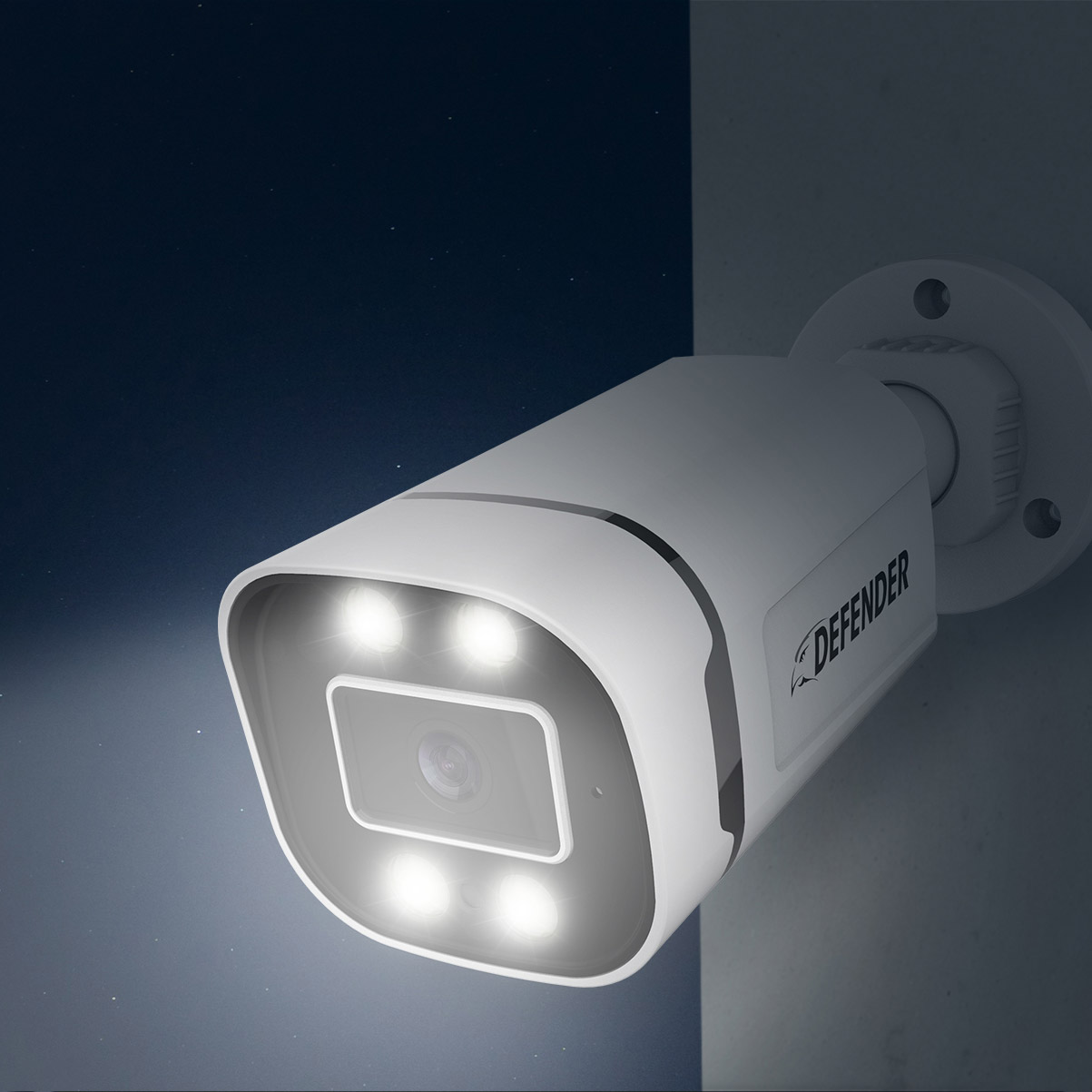 Defender 4K Vision AI Smart DVR Security System with 4 Deterrence ...