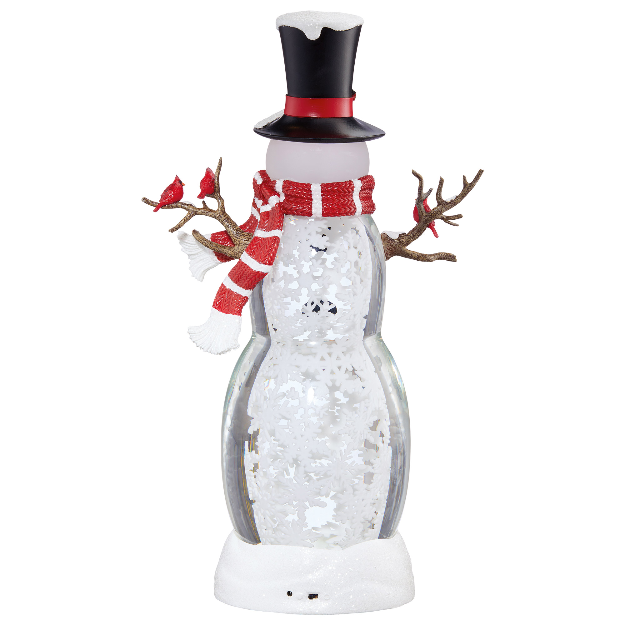 20 in. Snowman Lantern with LED Lights | Costco