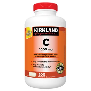 Kirkland Signature Vitamin C 1000 mg, 500 Tablets