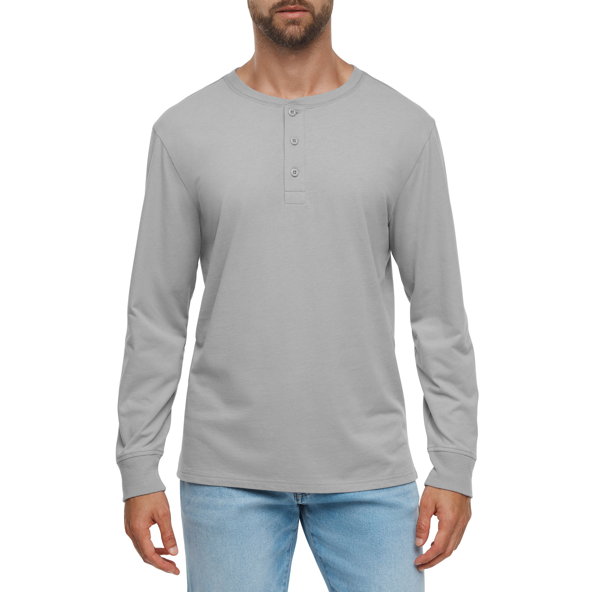 Gap Men’s Sueded Long Sleeve Henley