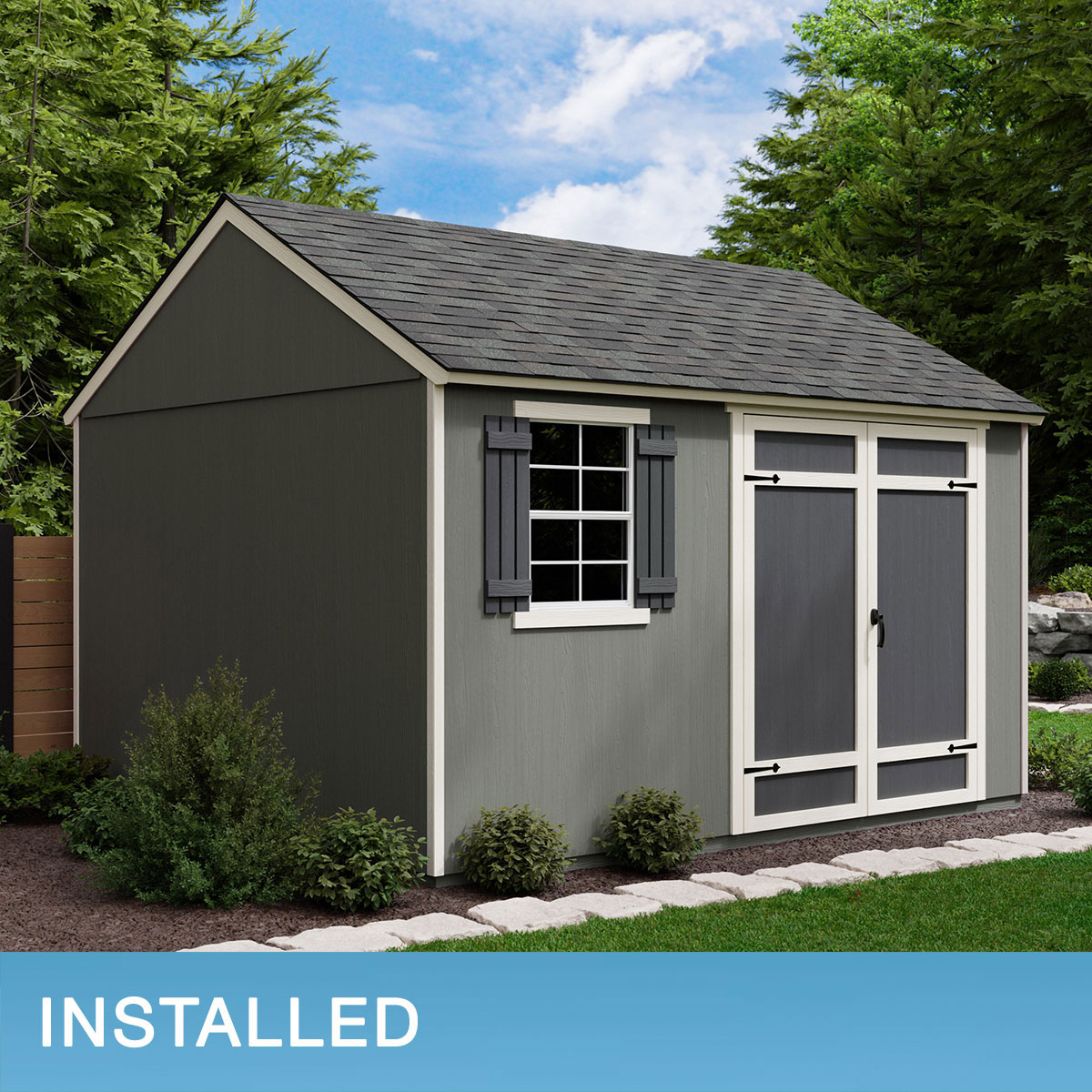 Installed Sheds by Gorilla - Prime Shed